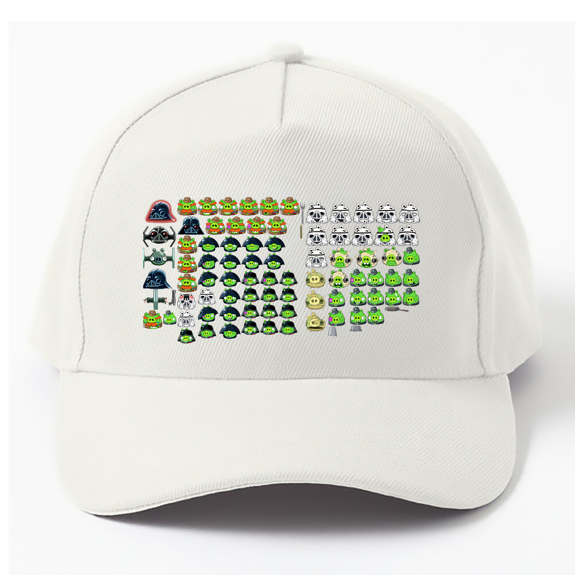 （画像用） Angry Birds アングリーバード ベースボールキャップ 綿100％ 男女兼用 帽子 スポーツ