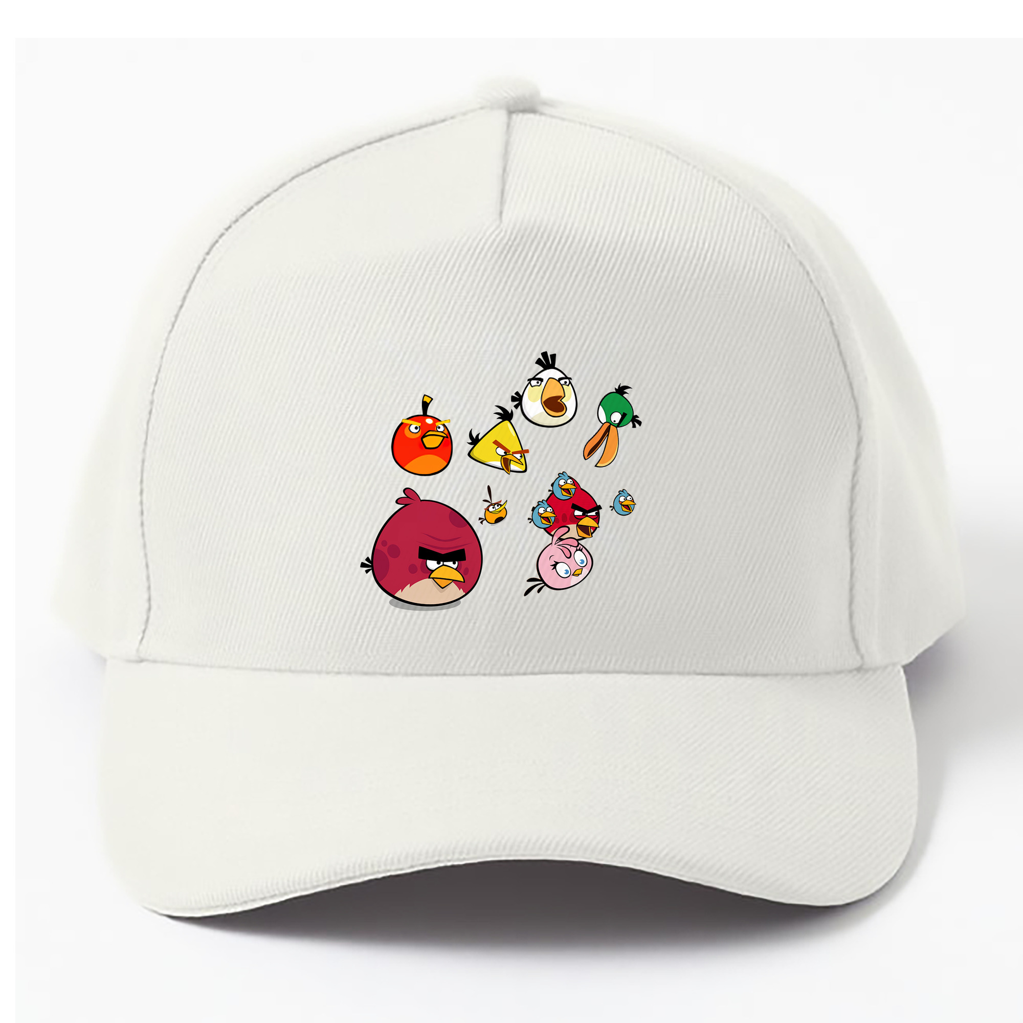 （画像用） Angry Birds アングリーバード ベースボールキャップ 綿100％ 男女兼用 帽子 スポーツ