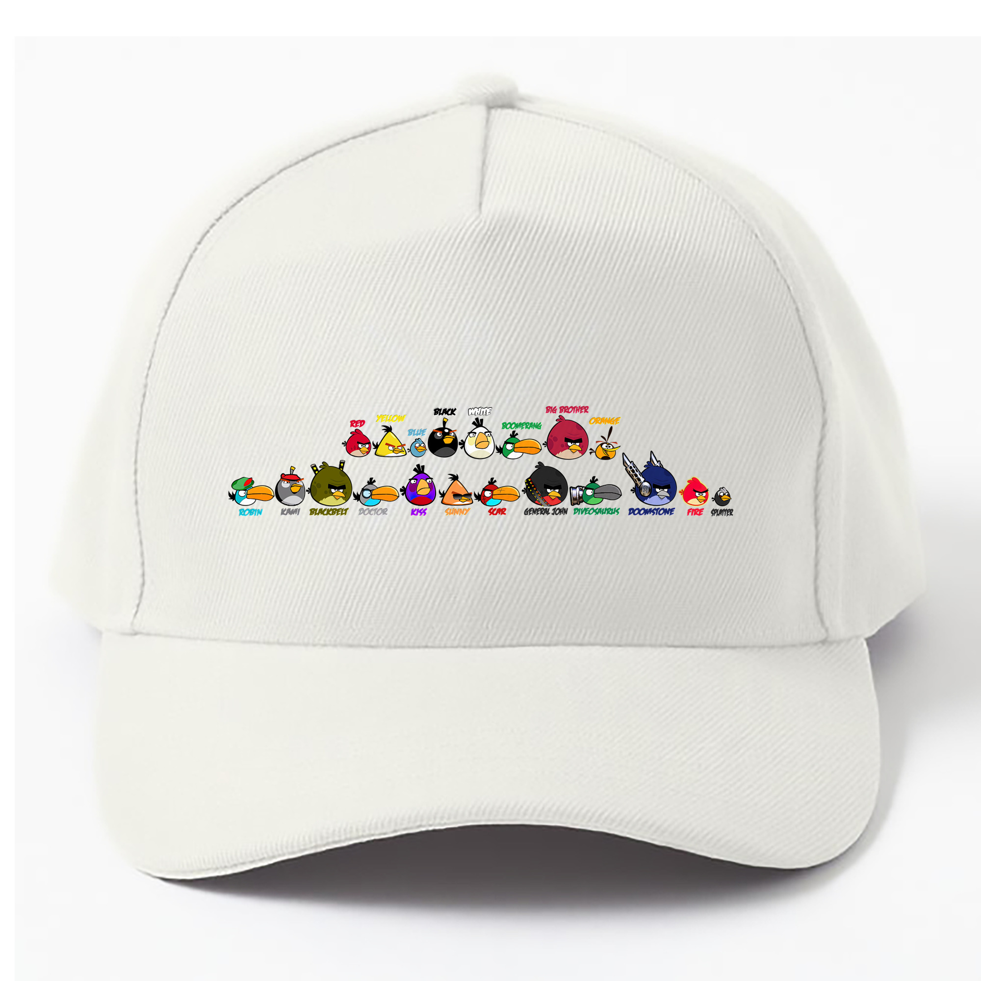 （画像用） Angry Birds アングリーバード ベースボールキャップ 綿100％ 男女兼用 帽子 スポーツ