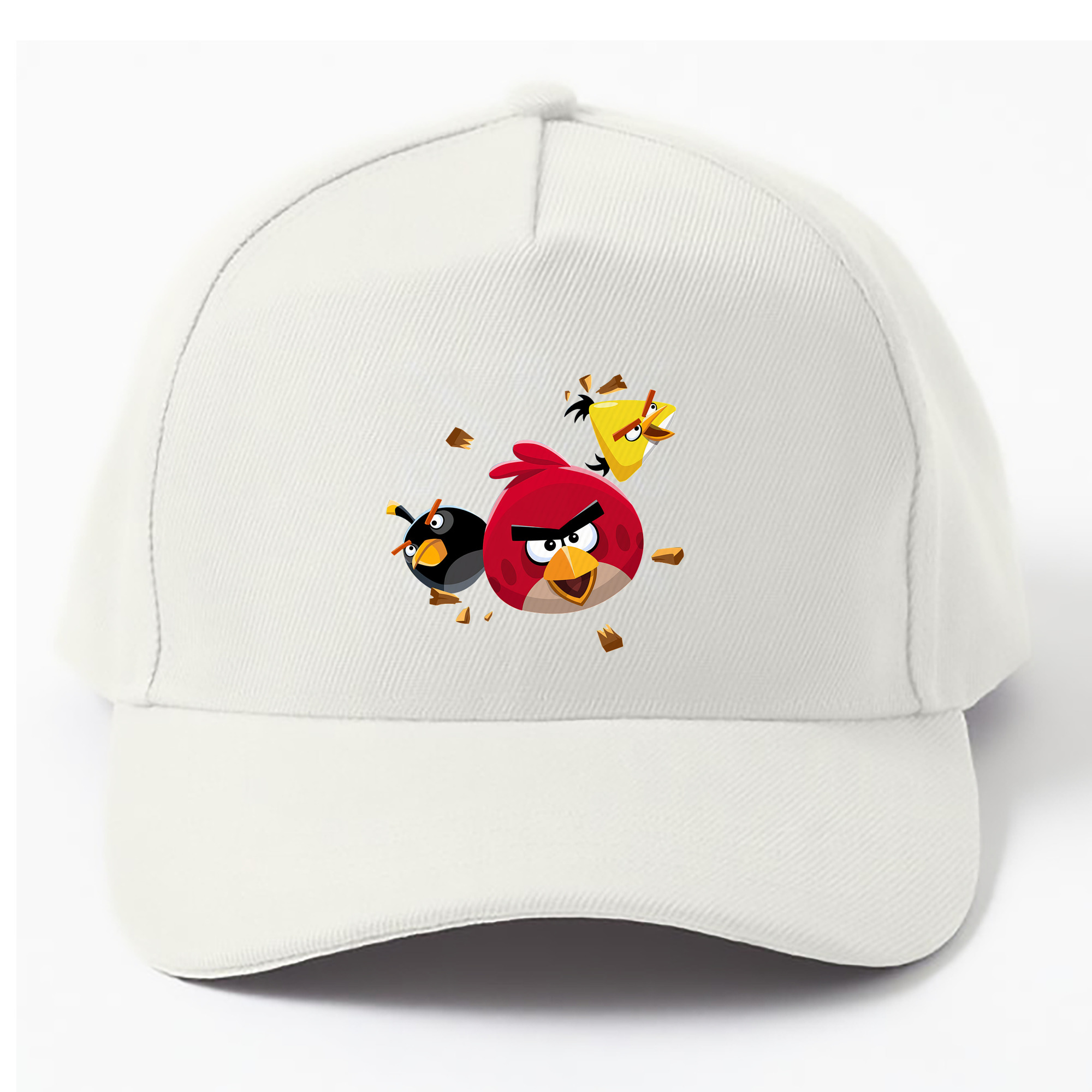 （画像用） Angry Birds アングリーバード ベースボールキャップ 綿100％ 男女兼用 帽子 スポーツ
