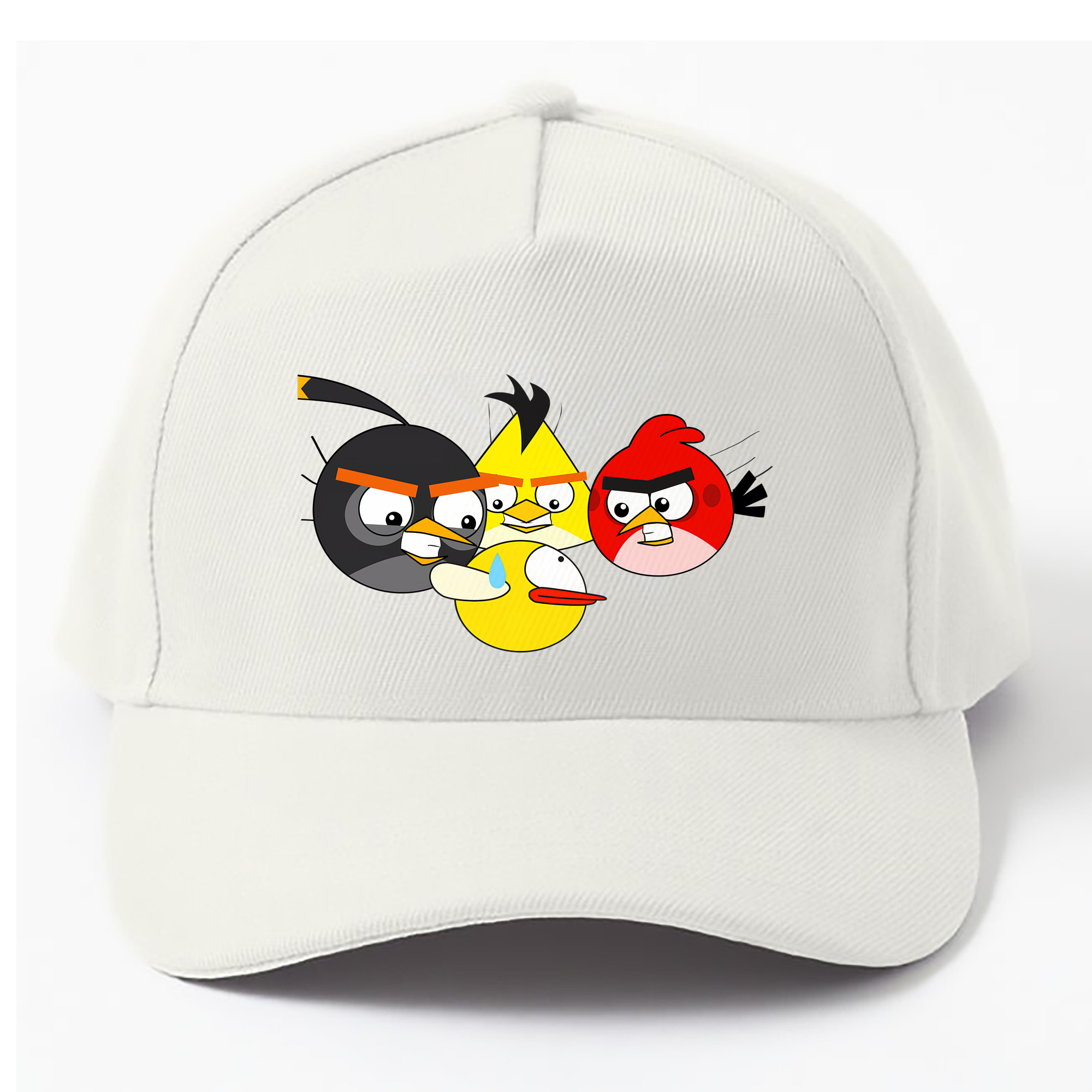 （画像用） Angry Birds アングリーバード ベースボールキャップ 綿100％ 男女兼用 帽子 スポーツ