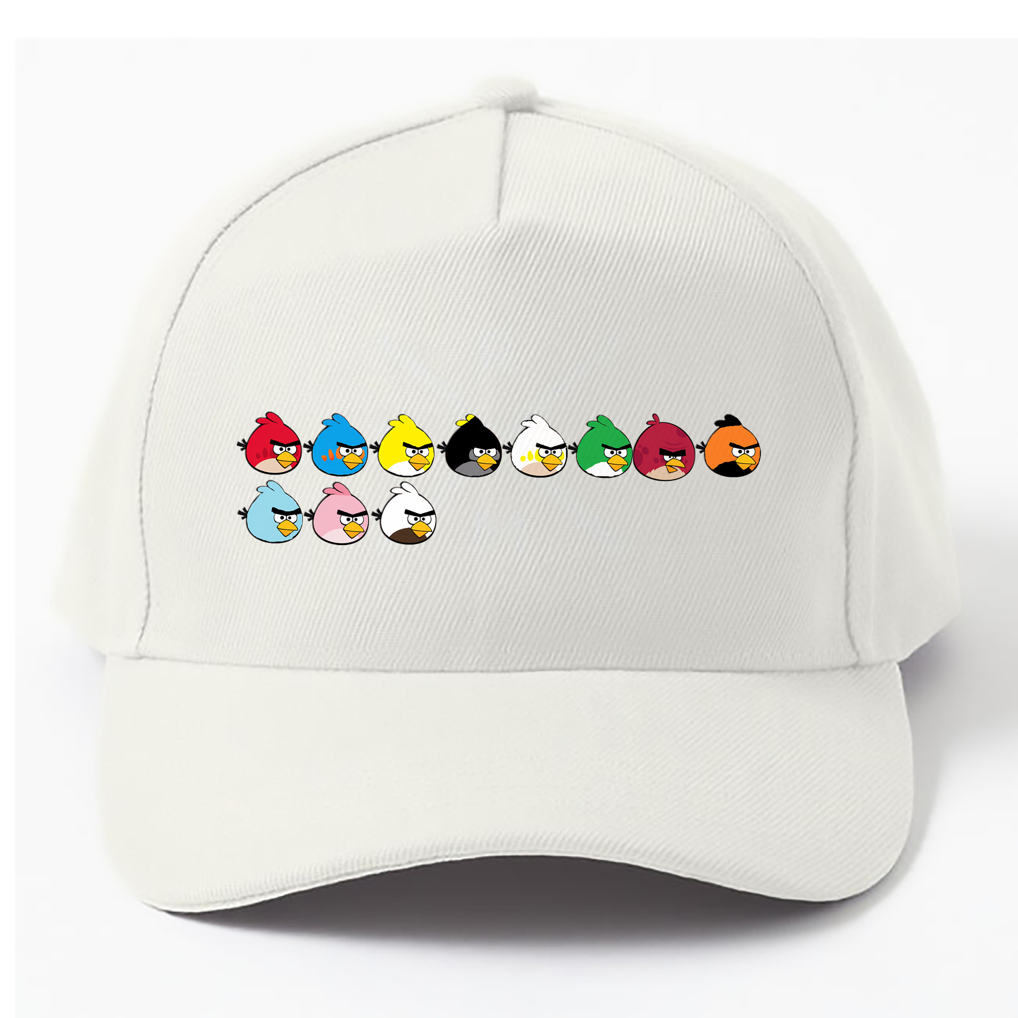 （画像用） Angry Birds アングリーバード ベースボールキャップ 綿100％ 男女兼用 帽子 スポーツ