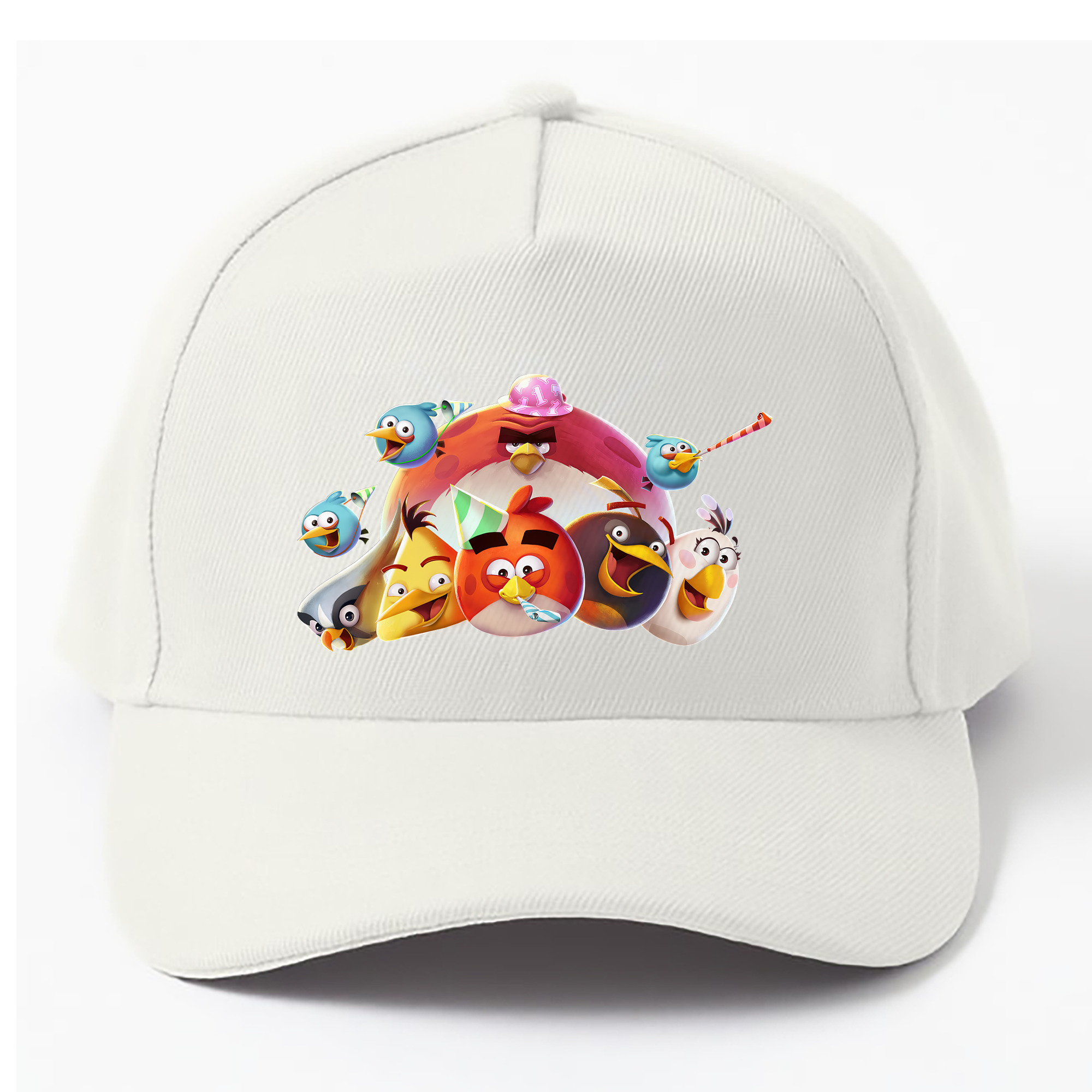 （画像用） Angry Birds アングリーバード ベースボールキャップ 綿100％ 男女兼用 帽子 スポーツ