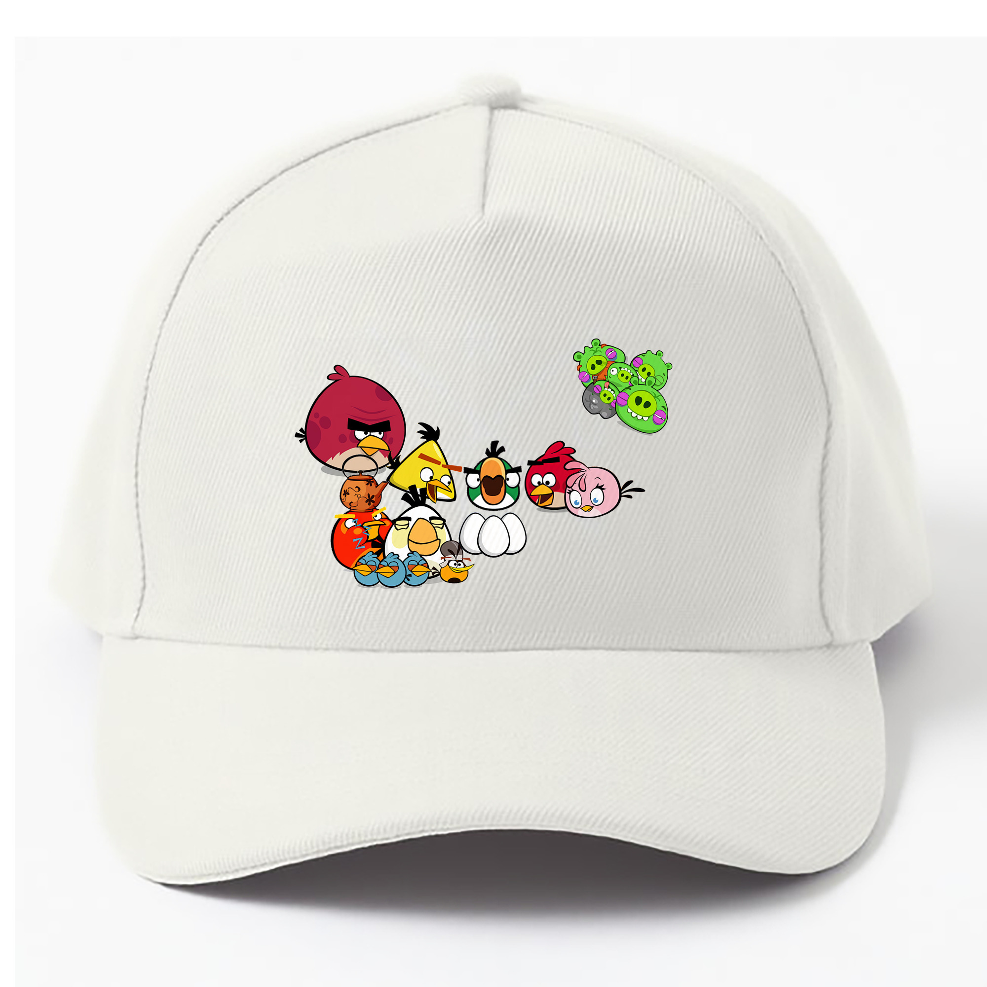 （画像用） Angry Birds アングリーバード ベースボールキャップ 綿100％ 男女兼用 帽子 スポーツ