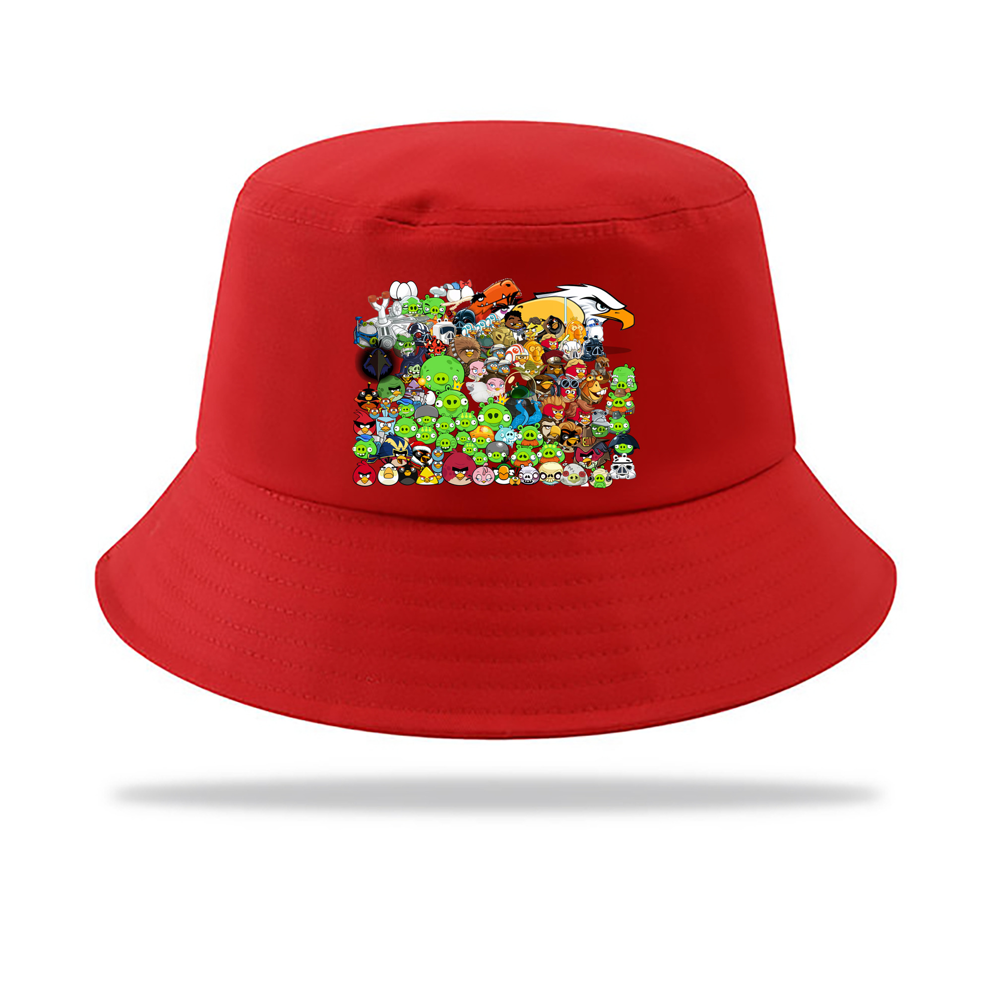 （画像用） Angry Birds アングリーバード アウトドア日除けバケットハット