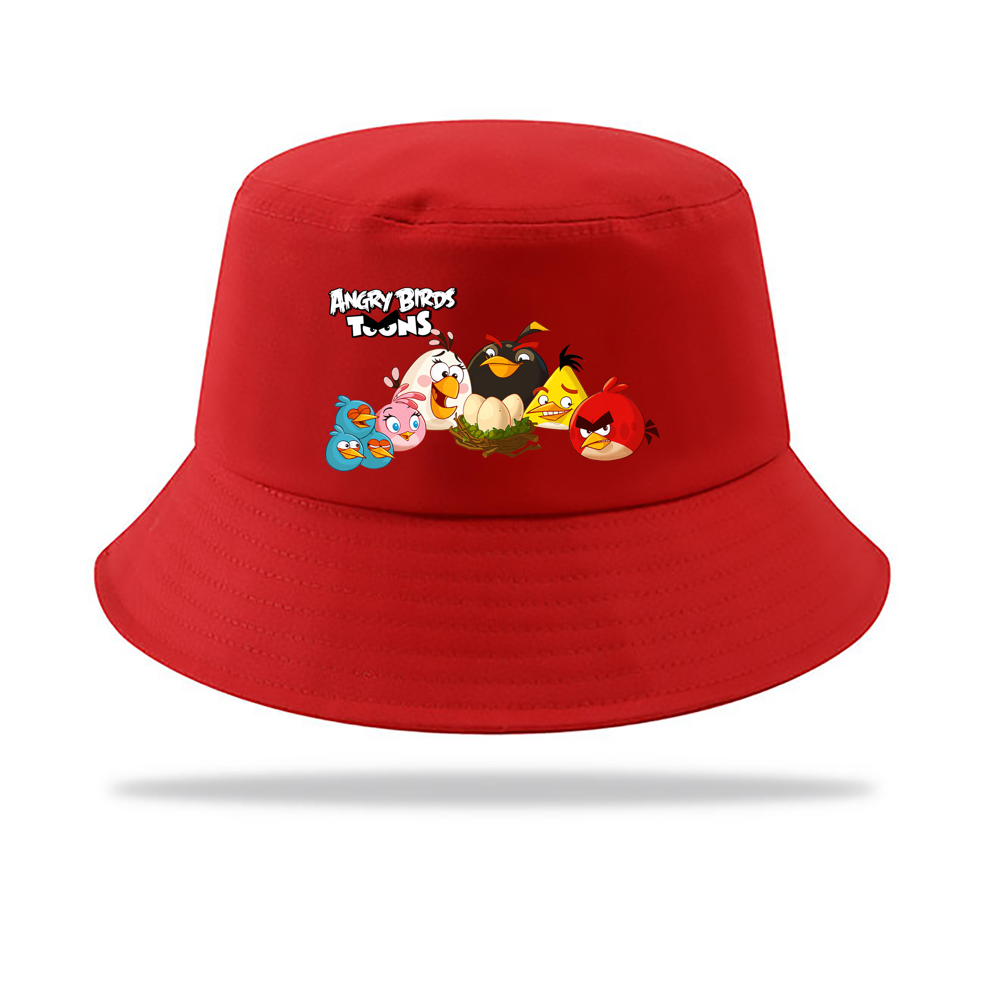 （画像用） Angry Birds アングリーバード アウトドア日除けバケットハット