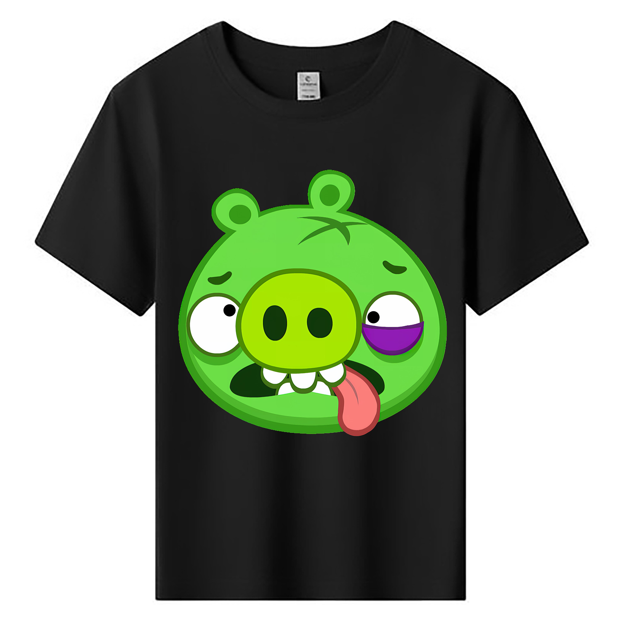 （画像用） Angry Birds アングリーバード 綿100％キッズTシャツ（フロントプリント）