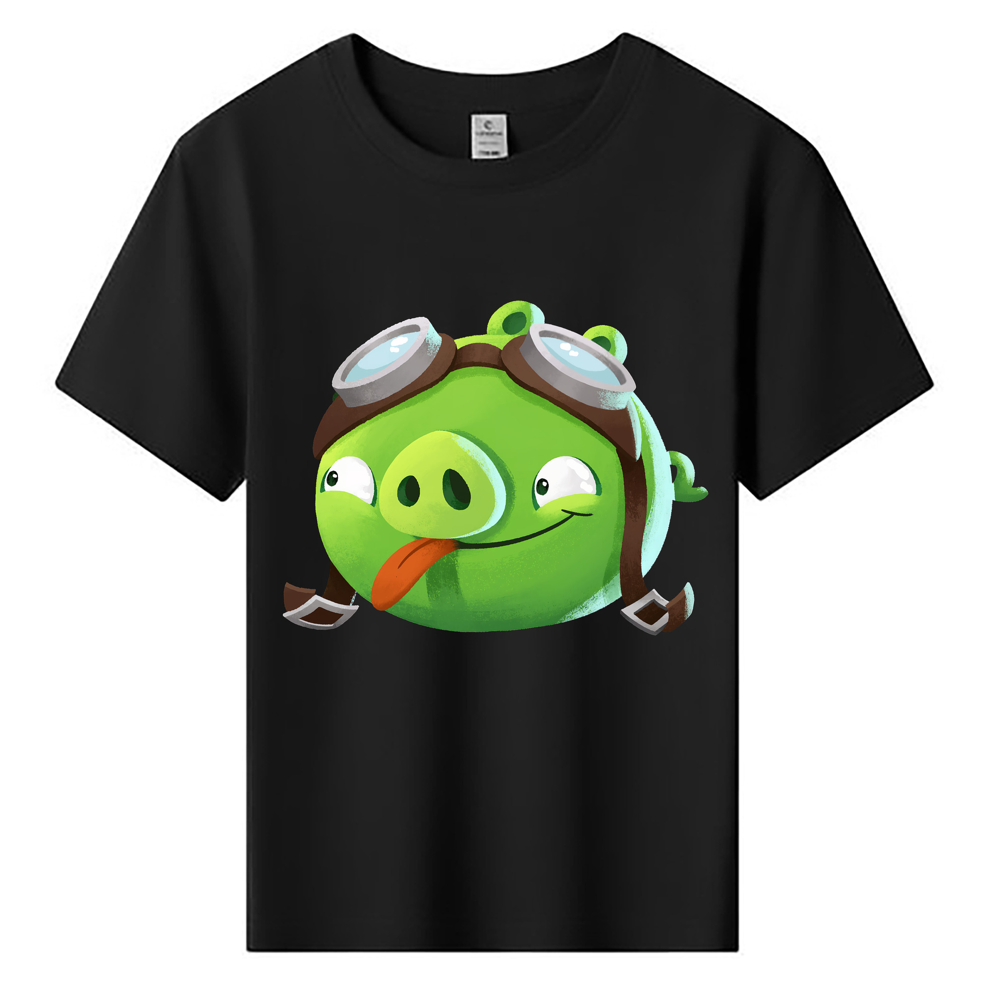 （画像用） Angry Birds アングリーバード 綿100％キッズTシャツ（フロントプリント）