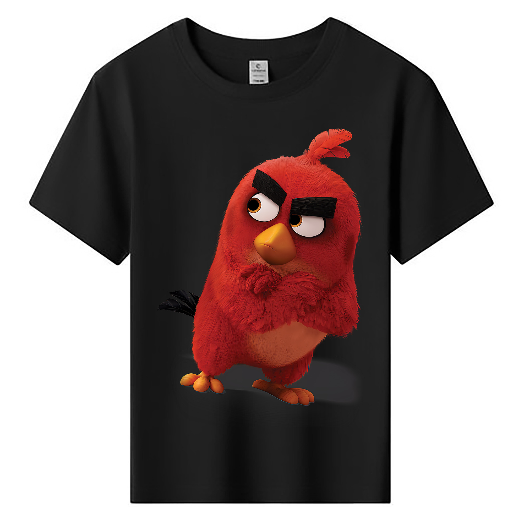 （画像用） Angry Birds アングリーバード 綿100％キッズTシャツ（フロントプリント）
