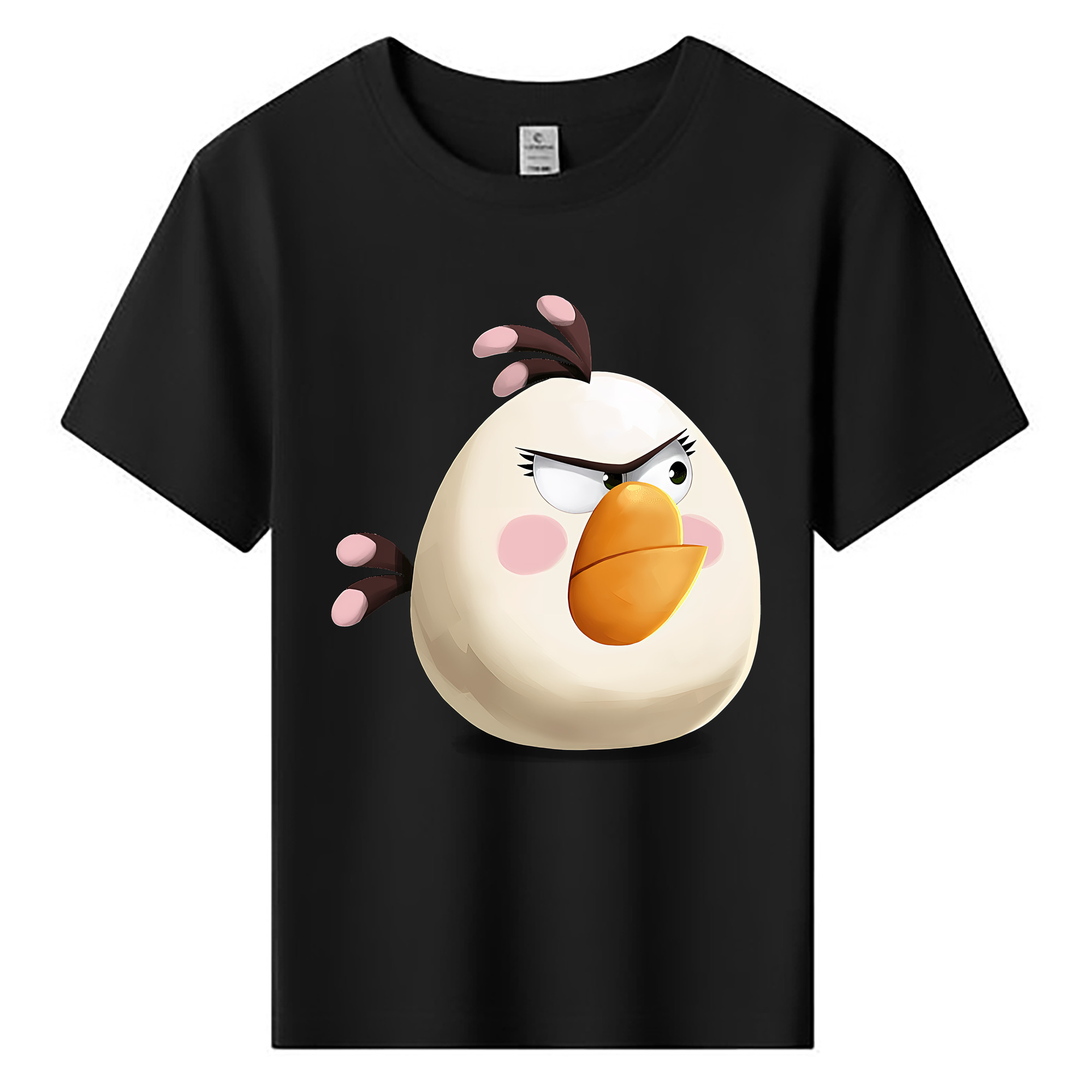 （画像用） Angry Birds アングリーバード 綿100％キッズTシャツ（フロントプリント）
