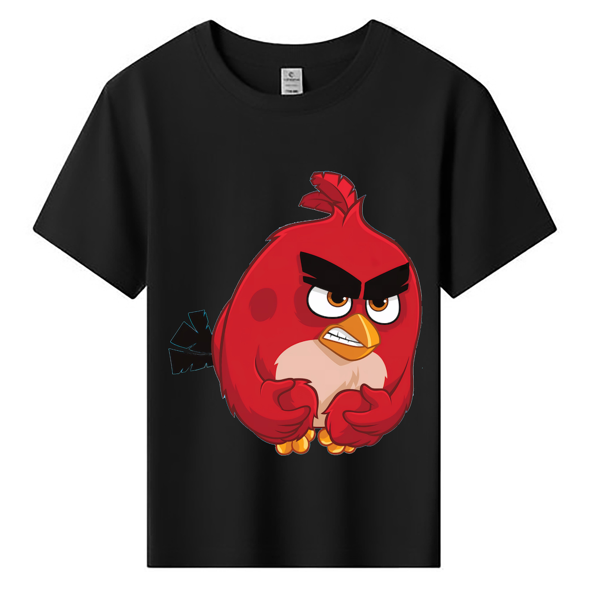 （画像用） Angry Birds アングリーバード 綿100％キッズTシャツ（フロントプリント）