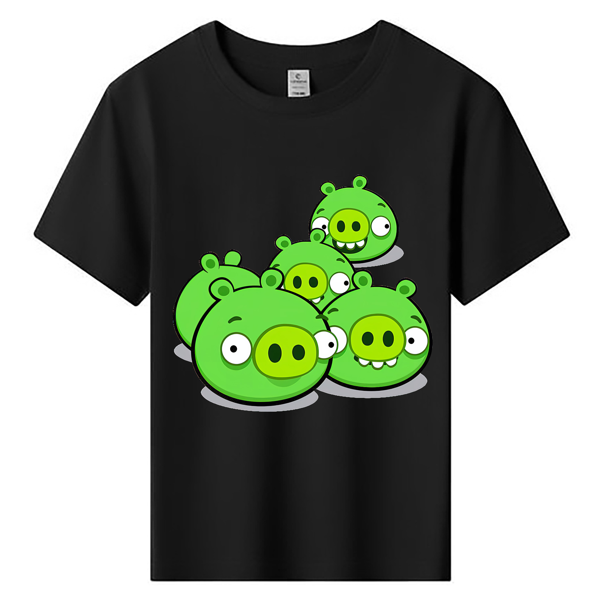 （画像用） Angry Birds アングリーバード 綿100％キッズTシャツ（フロントプリント）