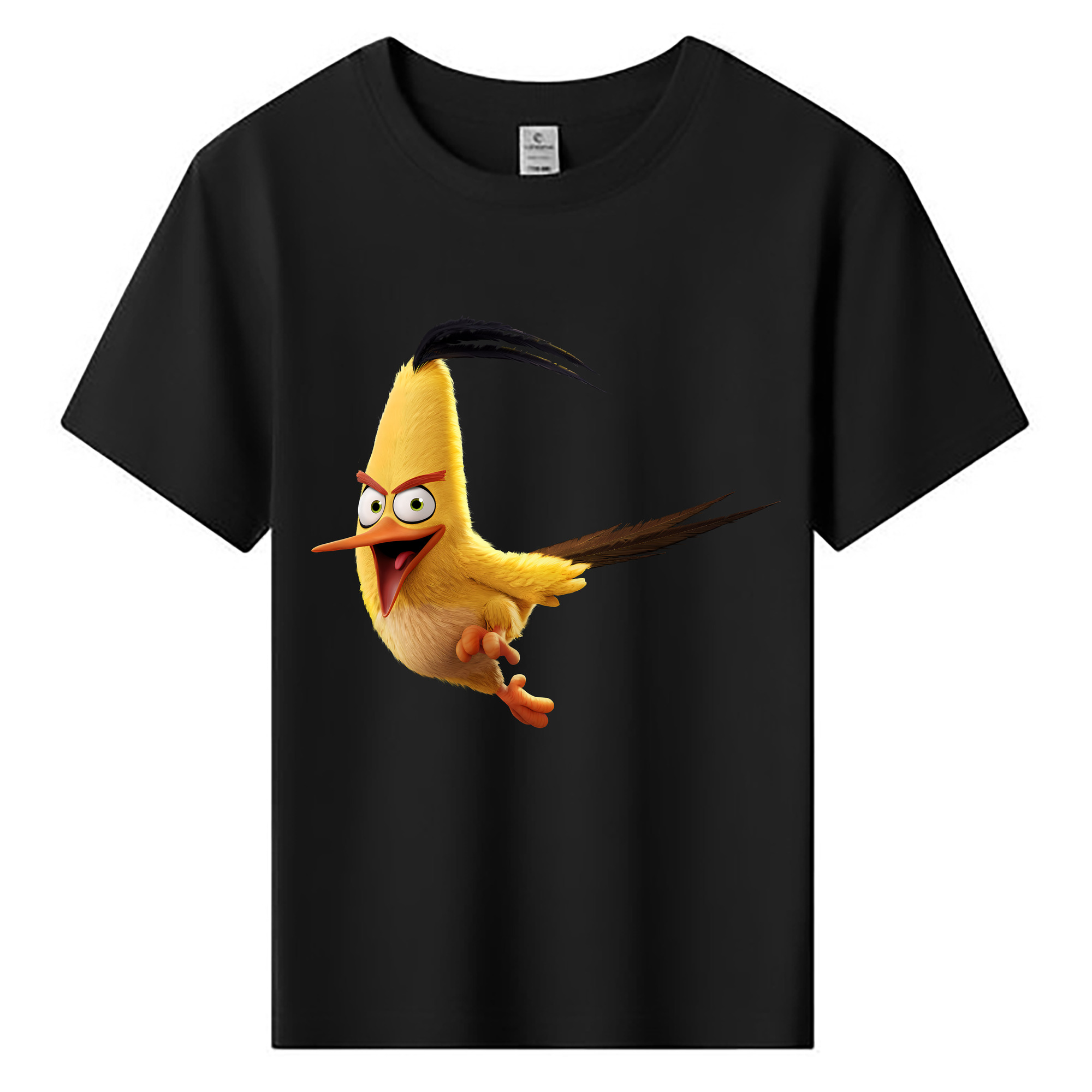 （画像用） Angry Birds アングリーバード 綿100％キッズTシャツ（フロントプリント）