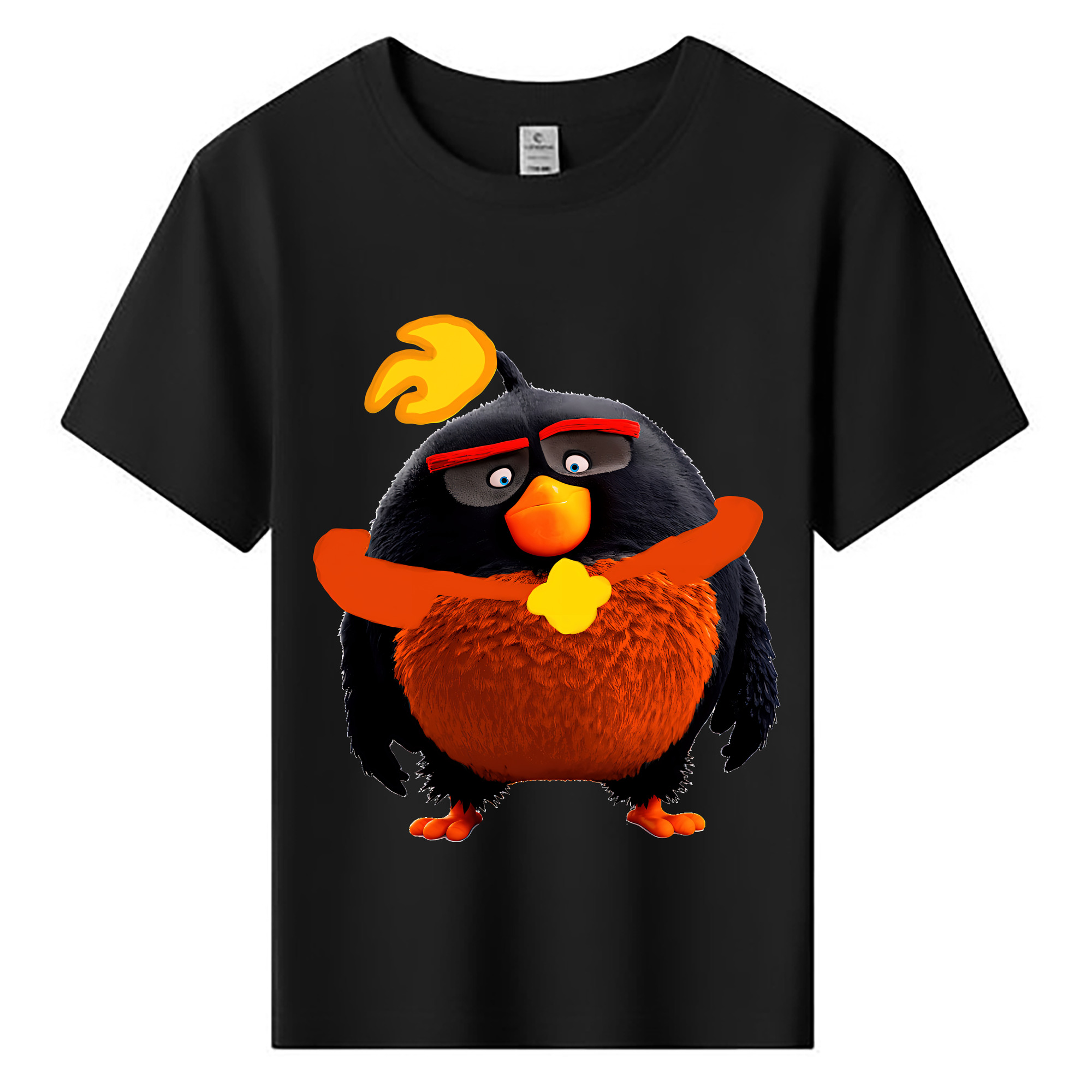 （画像用） Angry Birds アングリーバード 綿100％キッズTシャツ（フロントプリント）