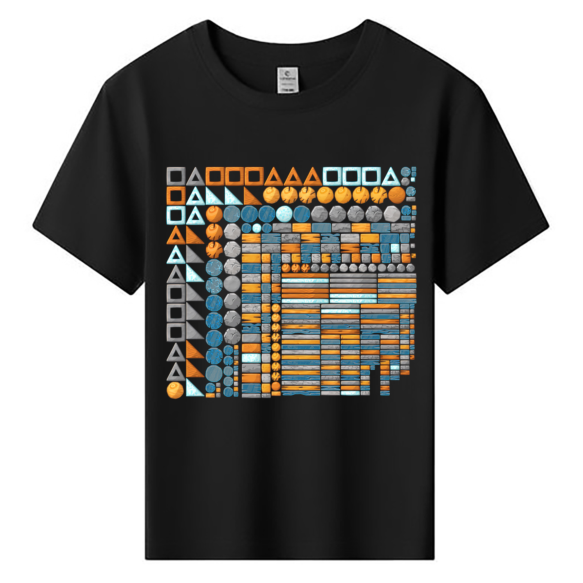 （画像用） Angry Birds アングリーバード 綿100％キッズTシャツ（フロントプリント）
