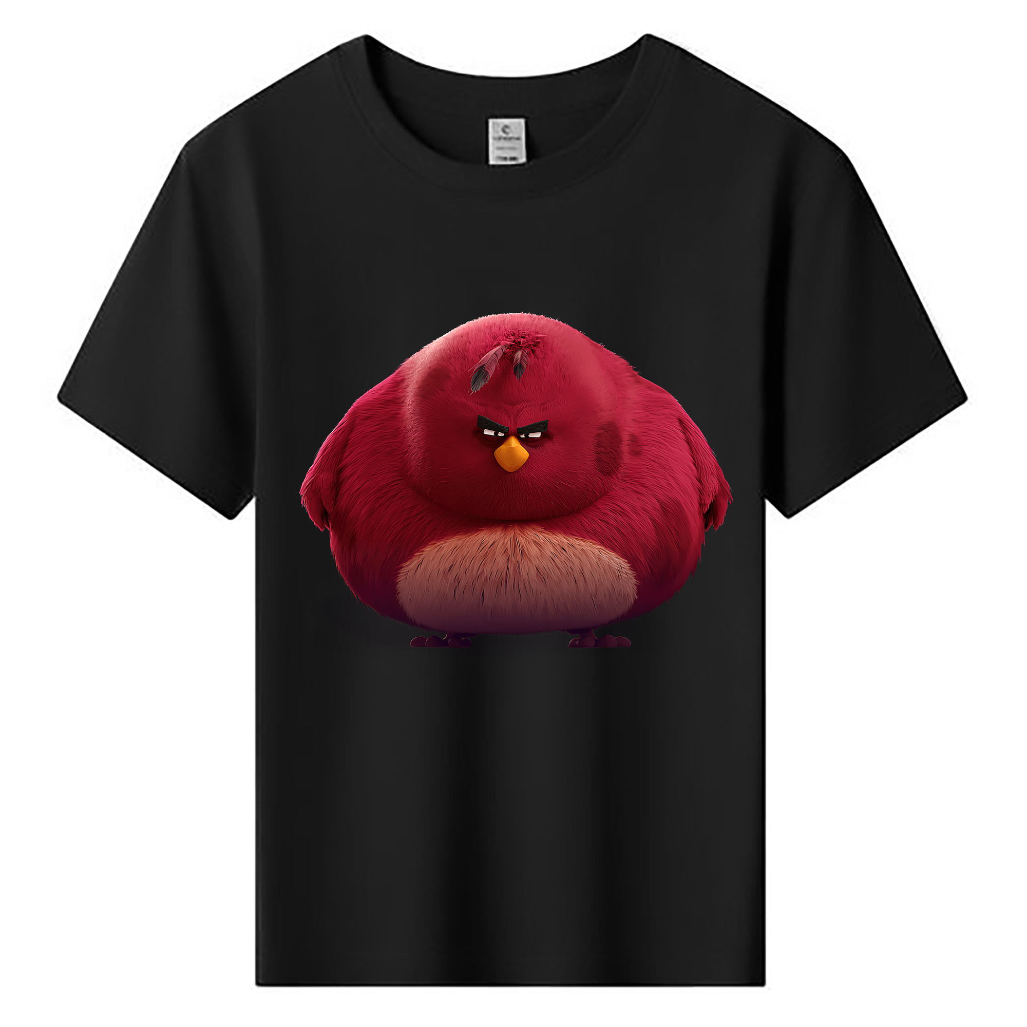 （画像用） Angry Birds アングリーバード 綿100％キッズTシャツ（フロントプリント）
