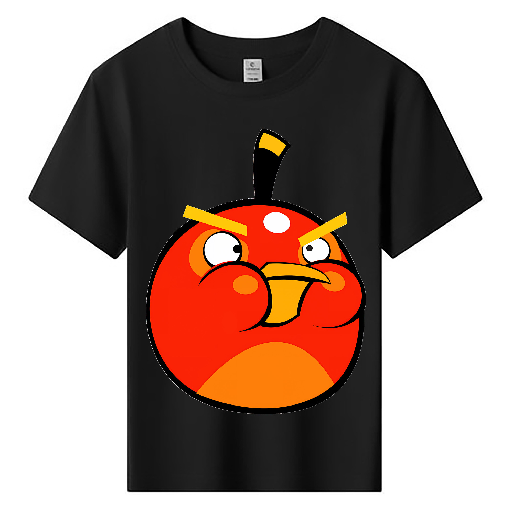（画像用） Angry Birds アングリーバード 綿100％キッズTシャツ（フロントプリント）