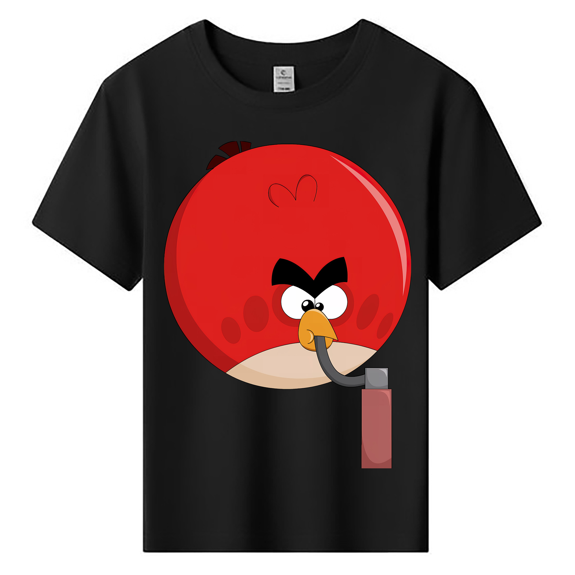 （画像用） Angry Birds アングリーバード 綿100％キッズTシャツ（フロントプリント）