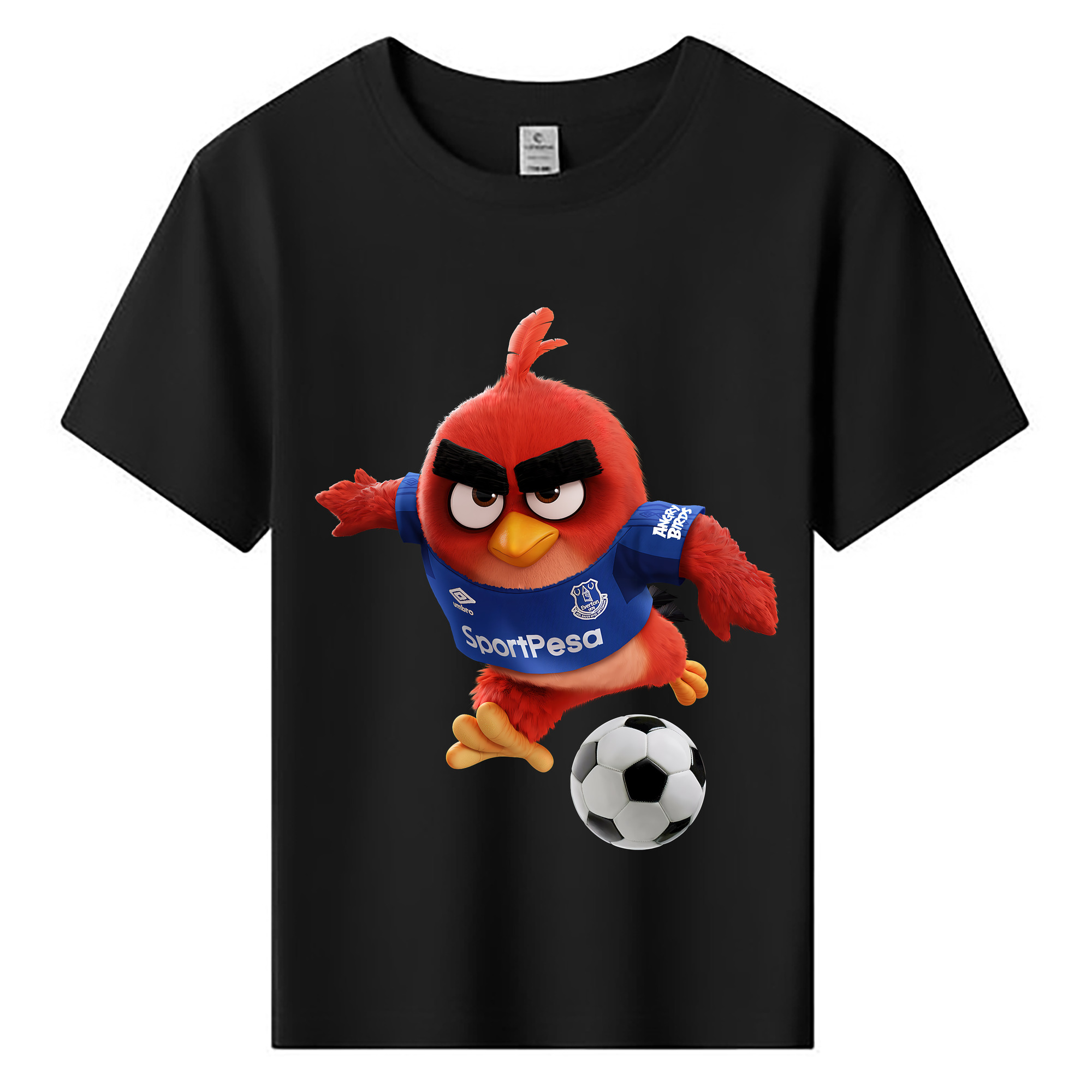 （画像用） Angry Birds アングリーバード 綿100％キッズTシャツ（フロントプリント）