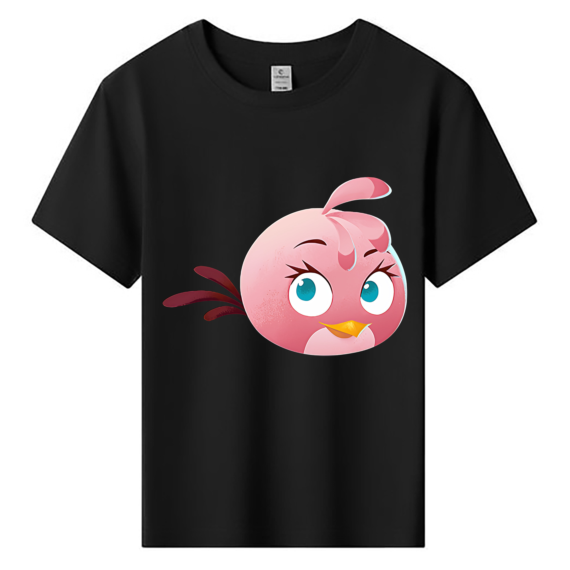 （画像用） Angry Birds アングリーバード 綿100％キッズTシャツ（フロントプリント）