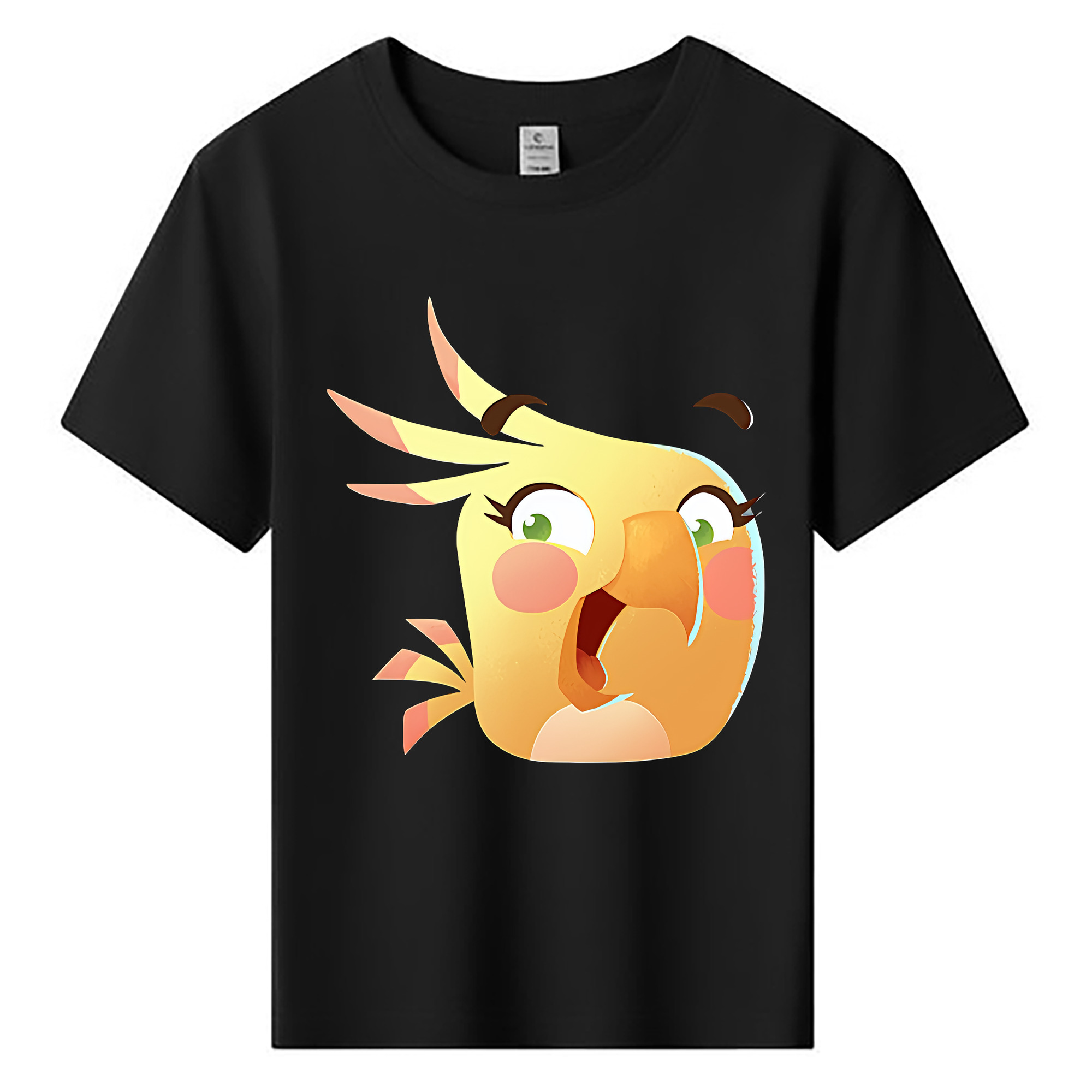 （画像用） Angry Birds アングリーバード 綿100％キッズTシャツ（フロントプリント）