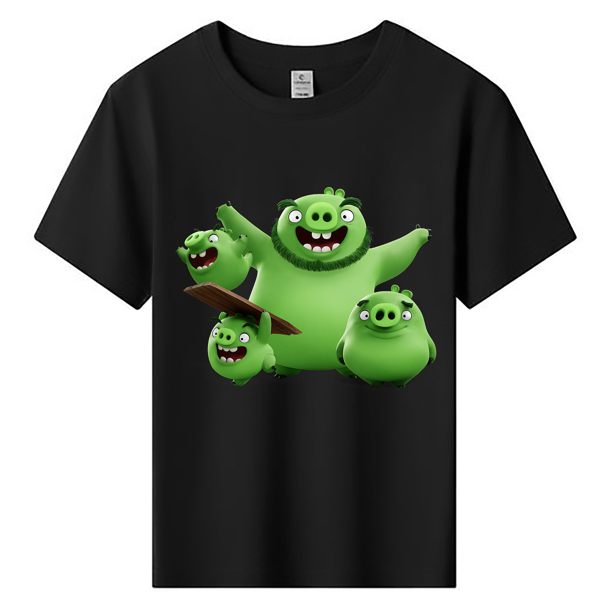 （画像用） Angry Birds アングリーバード 綿100％キッズTシャツ（フロントプリント）
