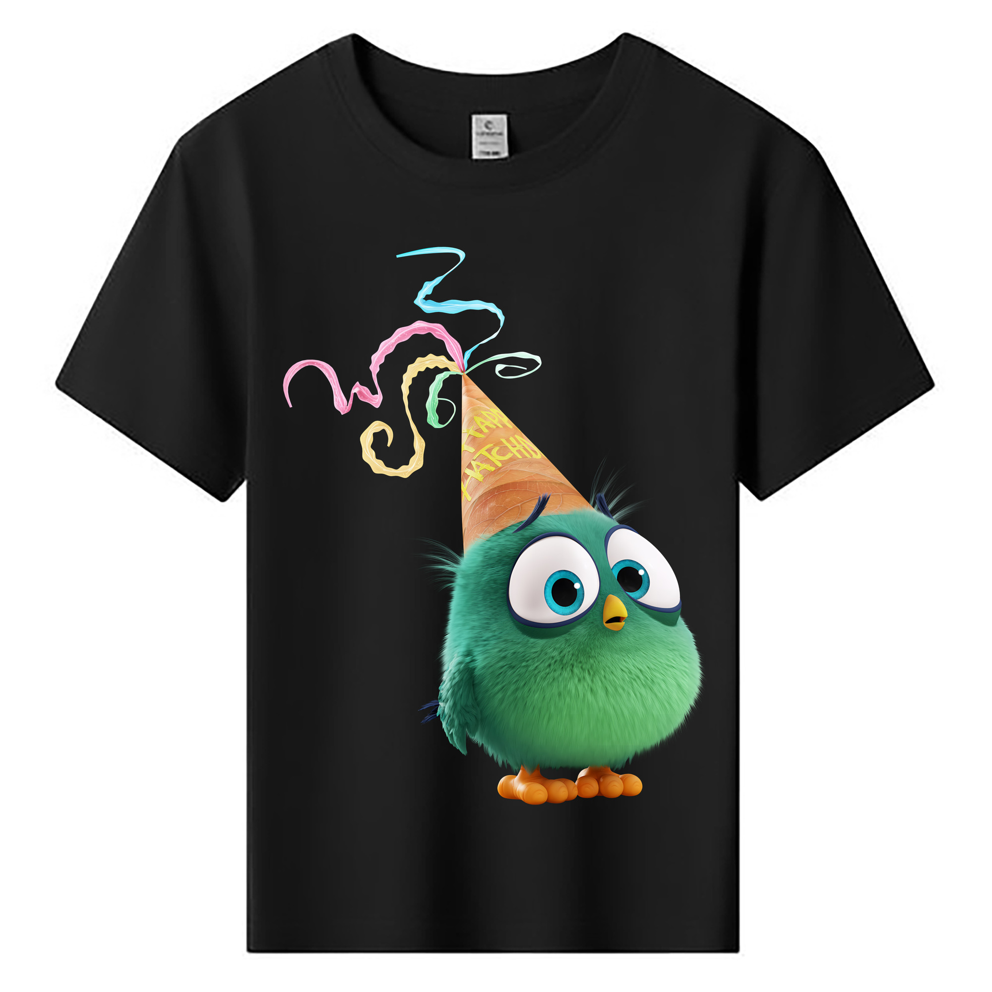 （画像用） Angry Birds アングリーバード 綿100％キッズTシャツ（フロントプリント）