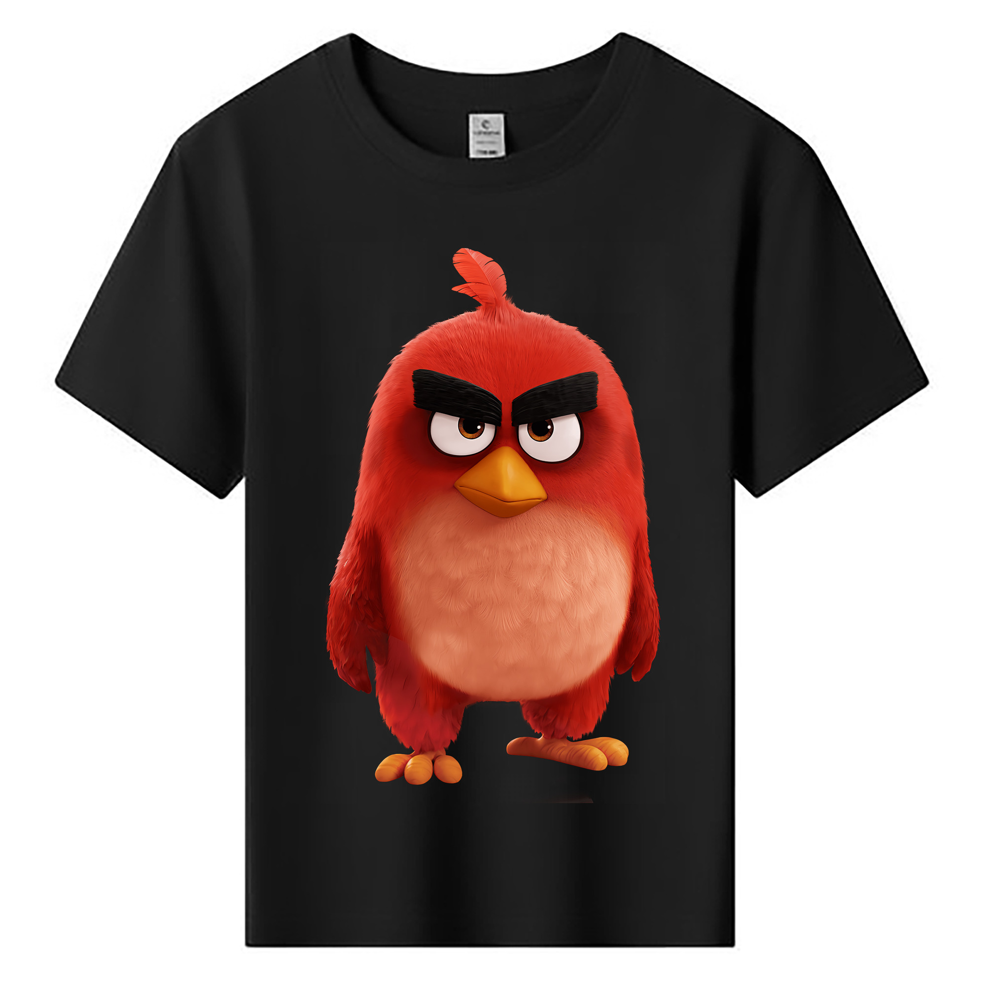（画像用） Angry Birds アングリーバード 綿100％キッズTシャツ（フロントプリント）