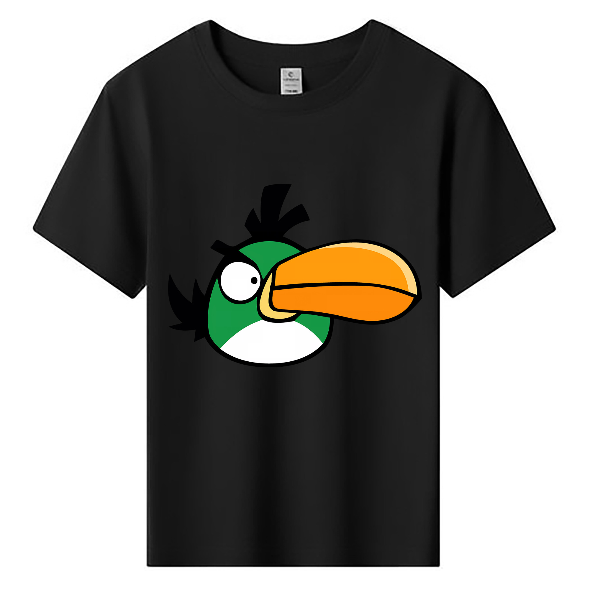 （画像用） Angry Birds アングリーバード 綿100％キッズTシャツ（フロントプリント）