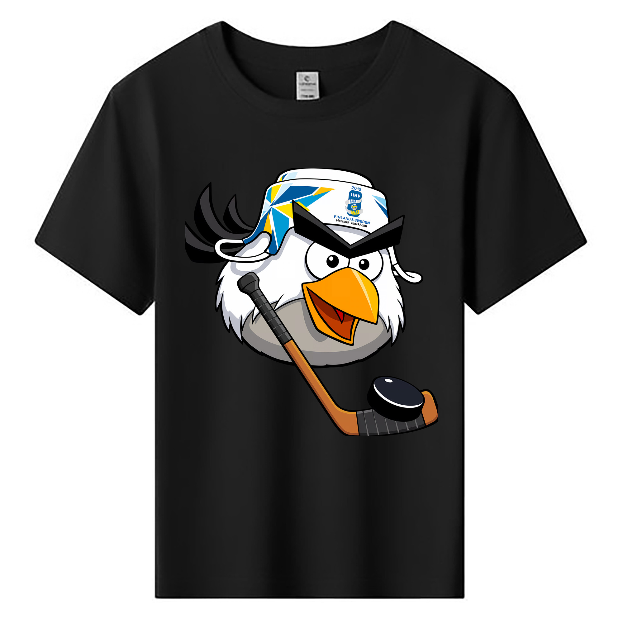 （画像用） Angry Birds アングリーバード 綿100％キッズTシャツ（フロントプリント）