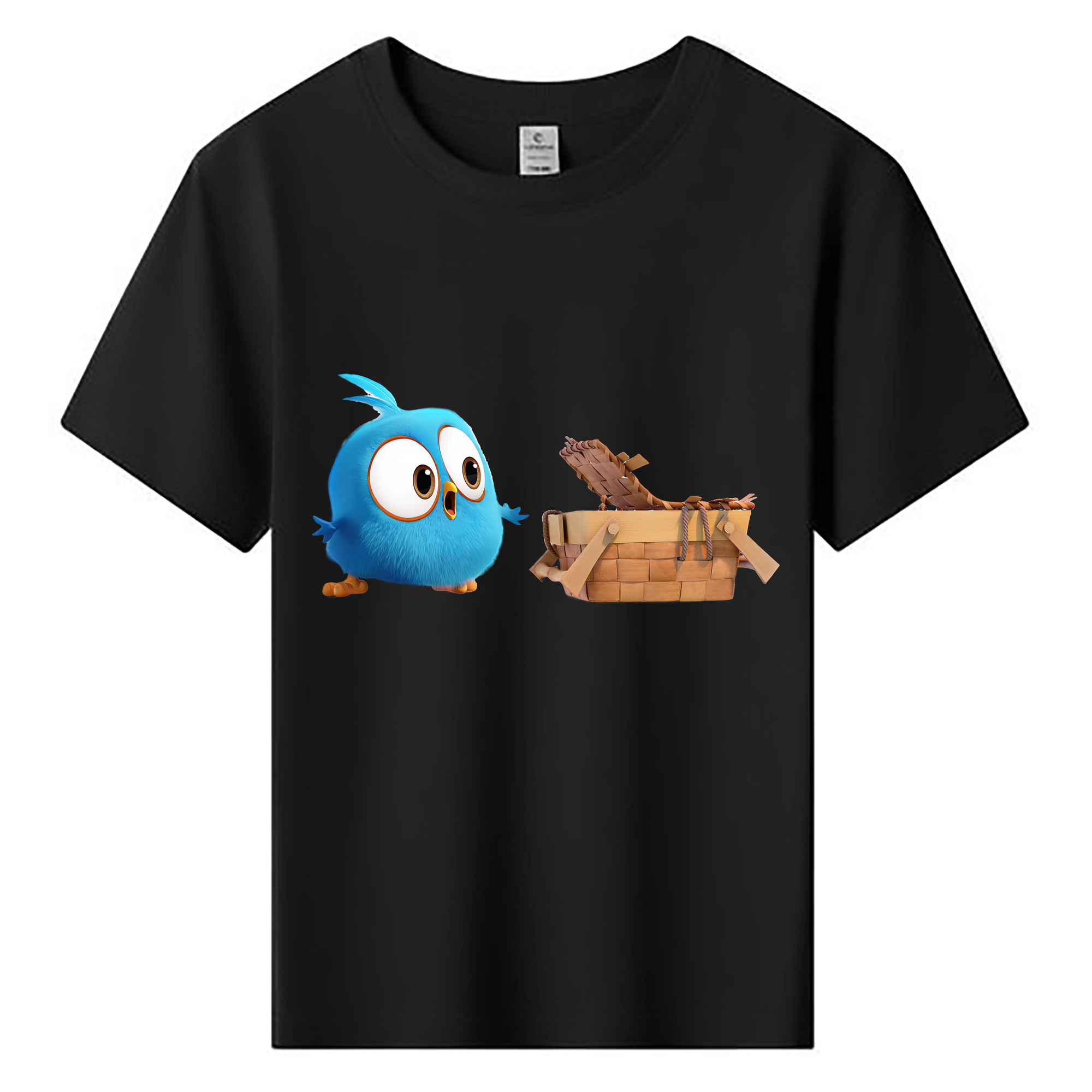 （画像用） Angry Birds アングリーバード 綿100％キッズTシャツ（フロントプリント）