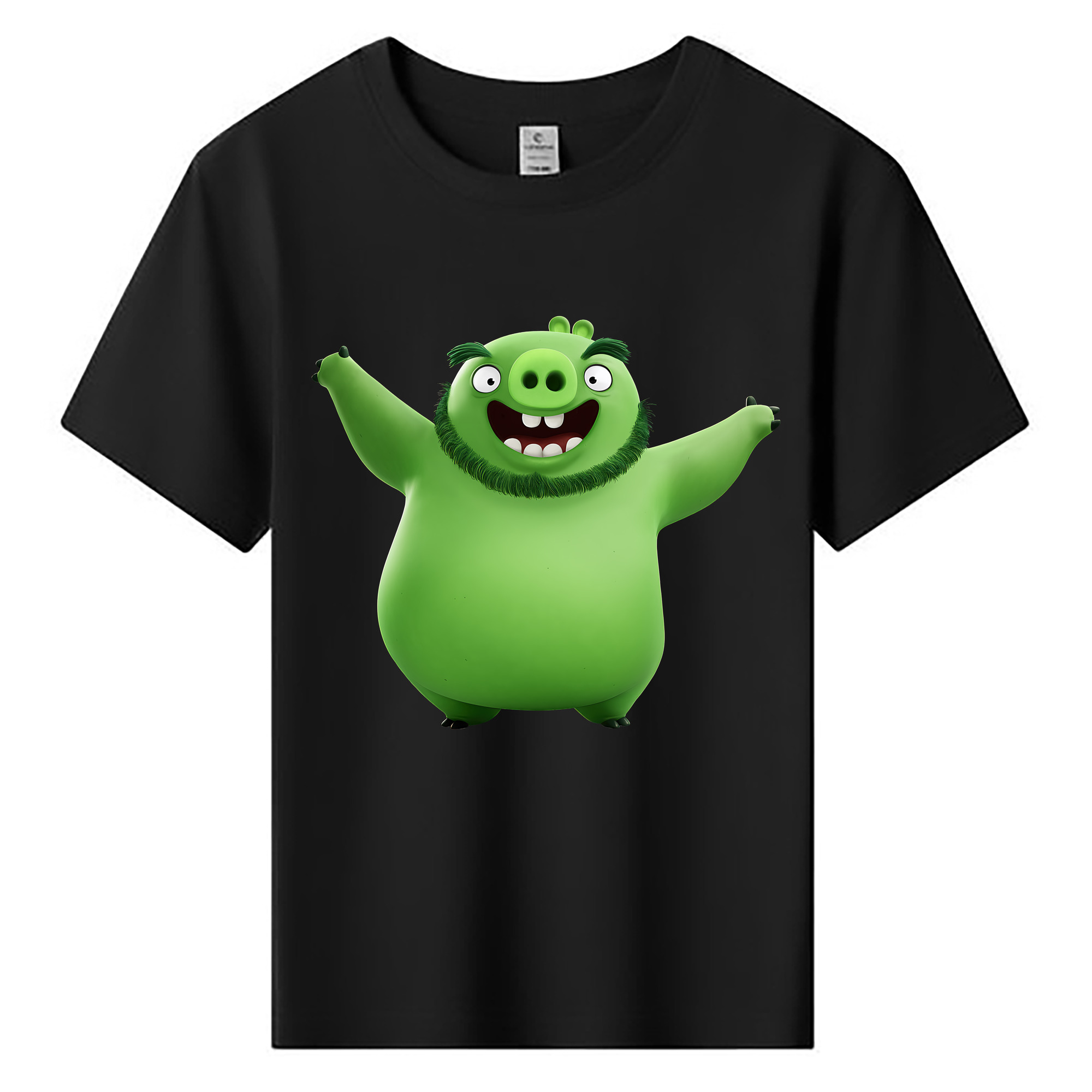 （画像用） Angry Birds アングリーバード 綿100％キッズTシャツ（フロントプリント）