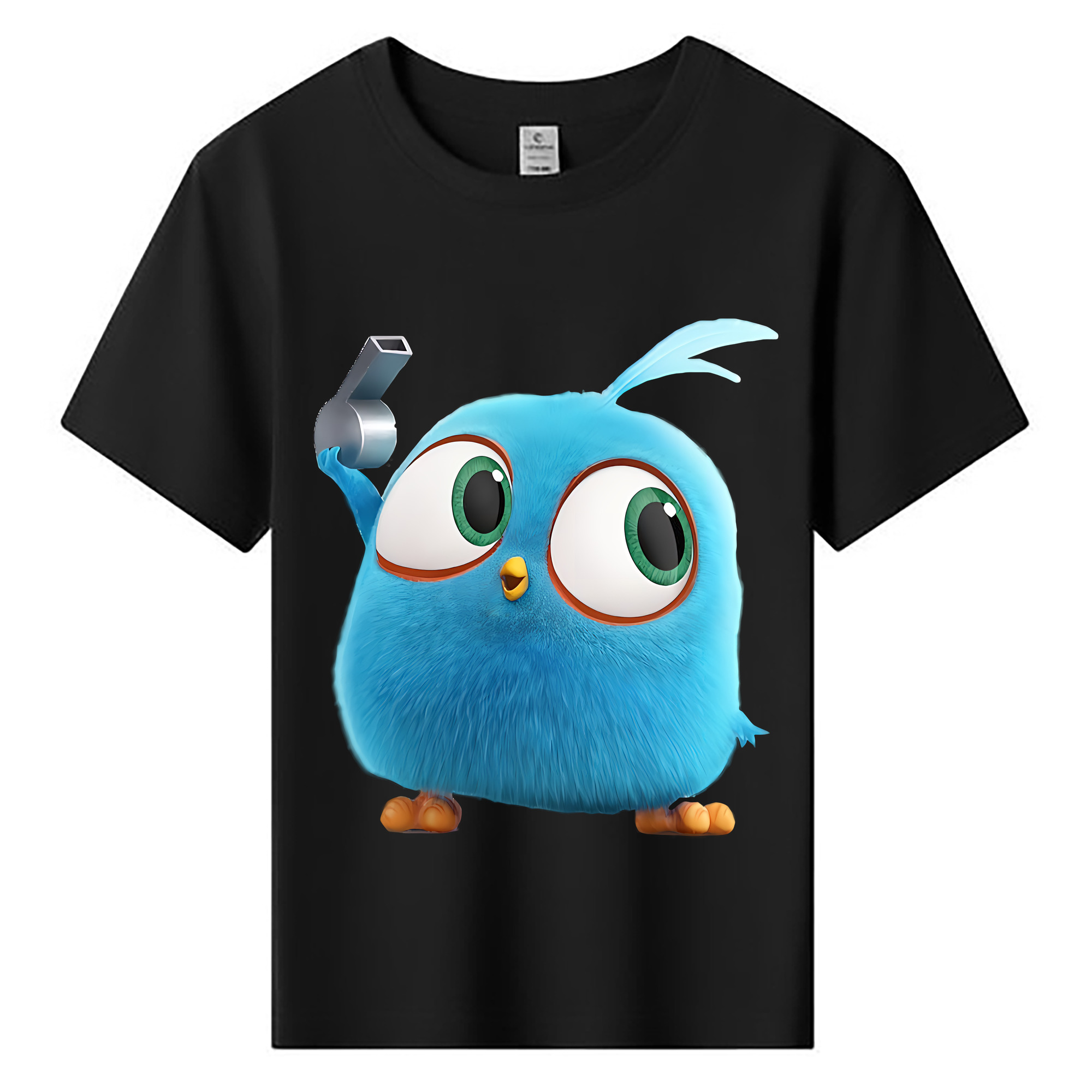 （画像用） Angry Birds アングリーバード 綿100％キッズTシャツ（フロントプリント）