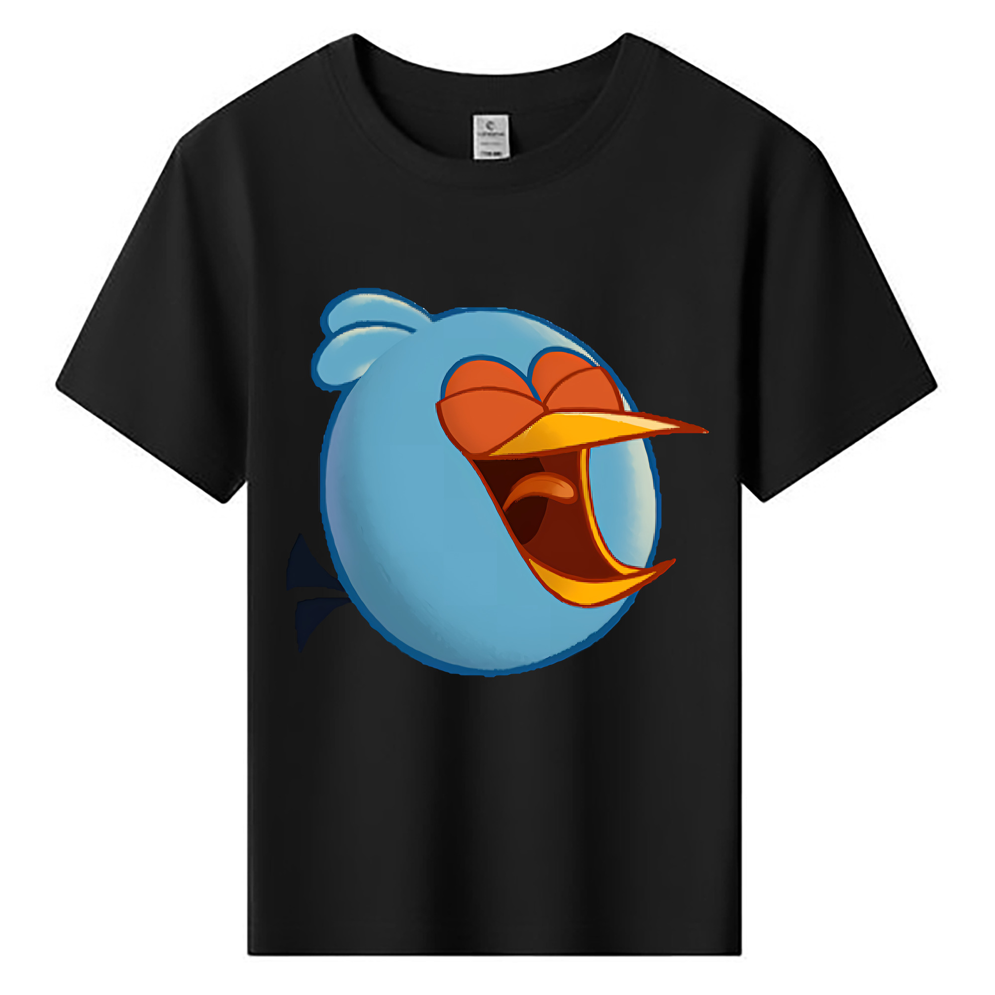 （画像用） Angry Birds アングリーバード 綿100％キッズTシャツ（フロントプリント）