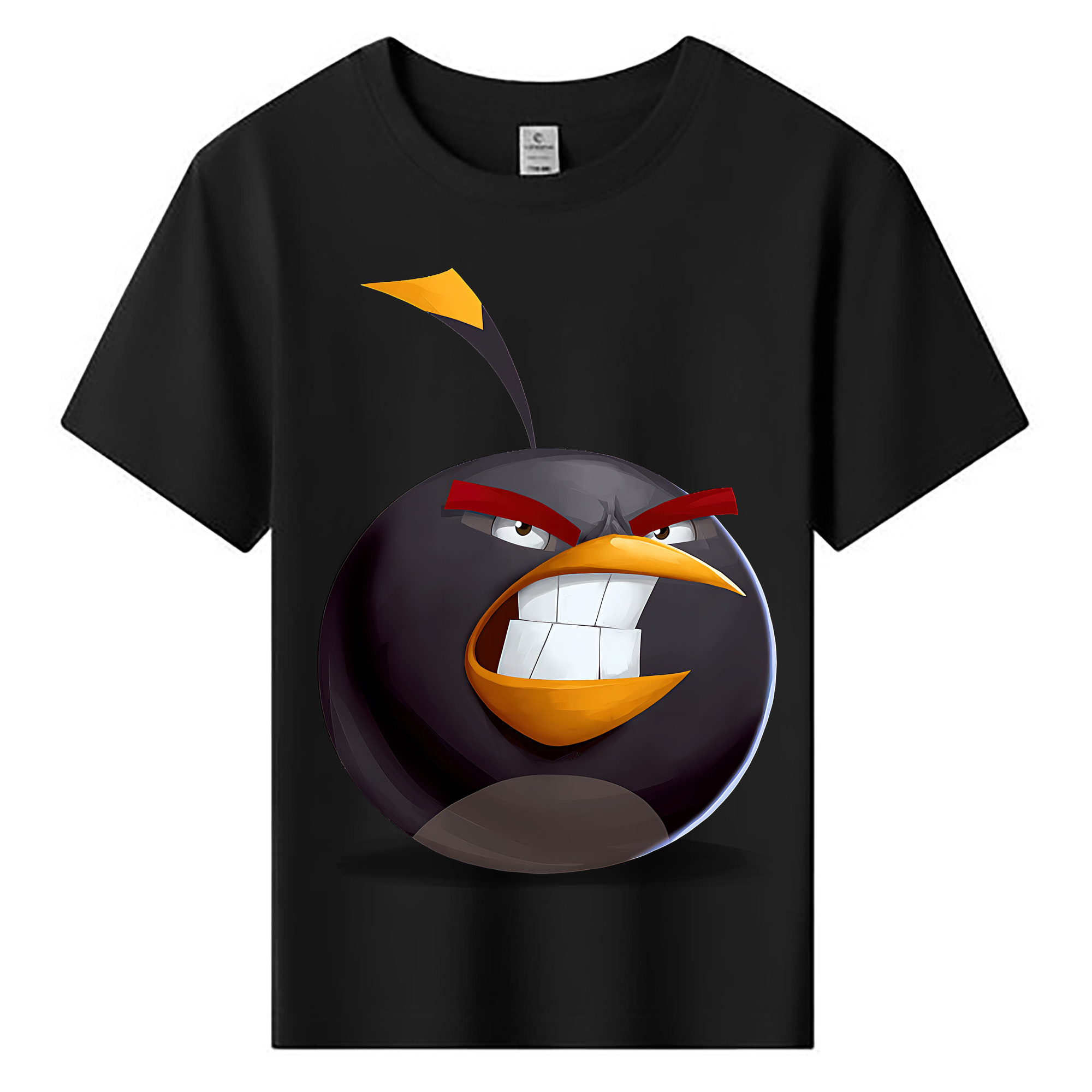 （画像用） Angry Birds アングリーバード 綿100％キッズTシャツ（フロントプリント）