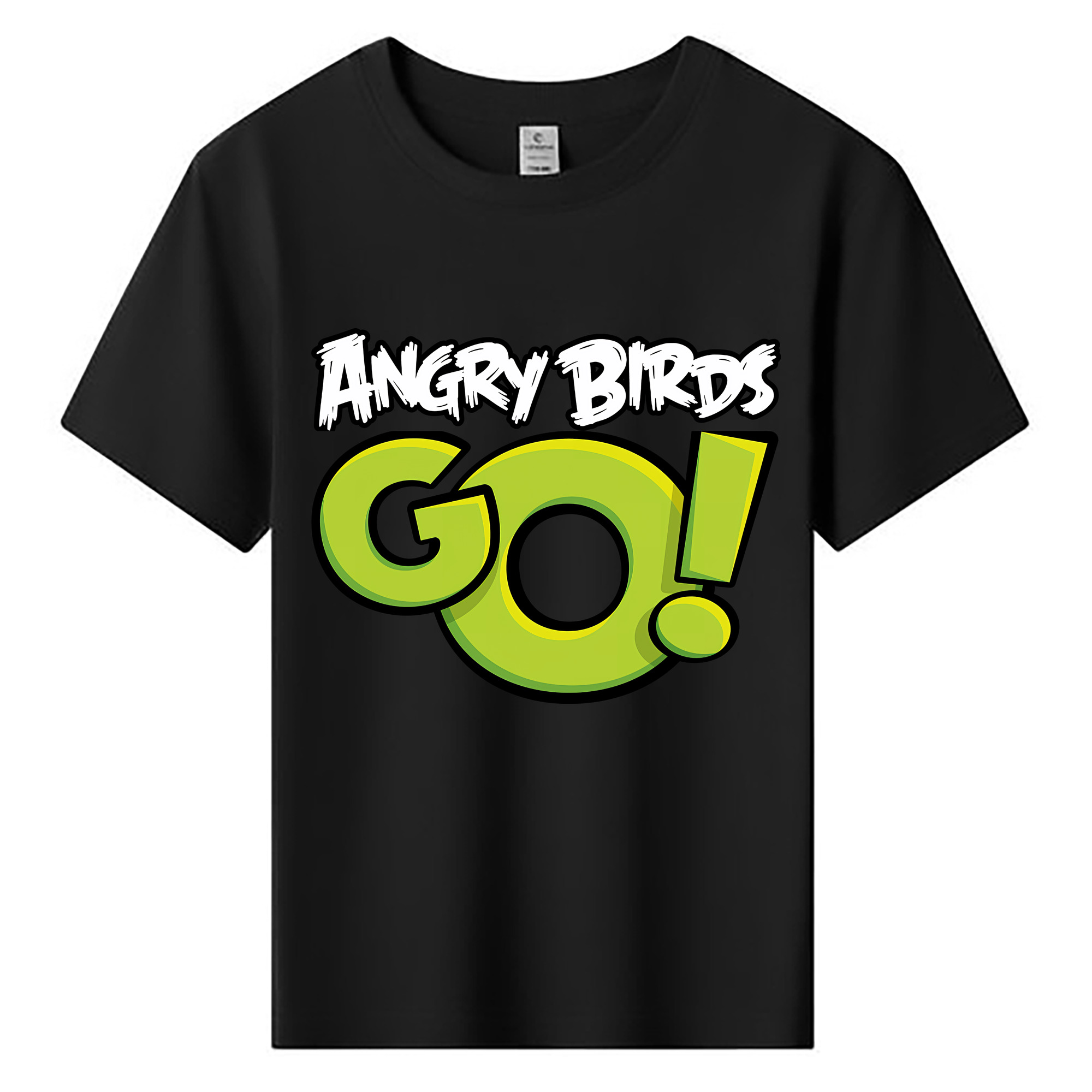 （画像用） Angry Birds アングリーバード 綿100％キッズTシャツ（フロントプリント）
