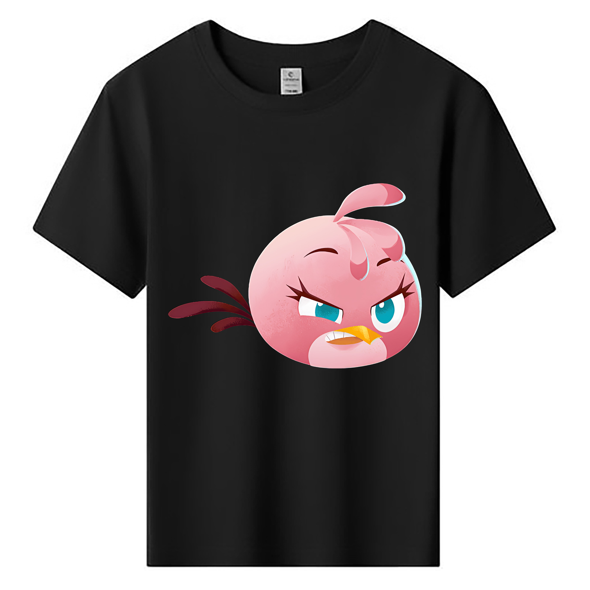 （画像用） Angry Birds アングリーバード 綿100％キッズTシャツ（フロントプリント）