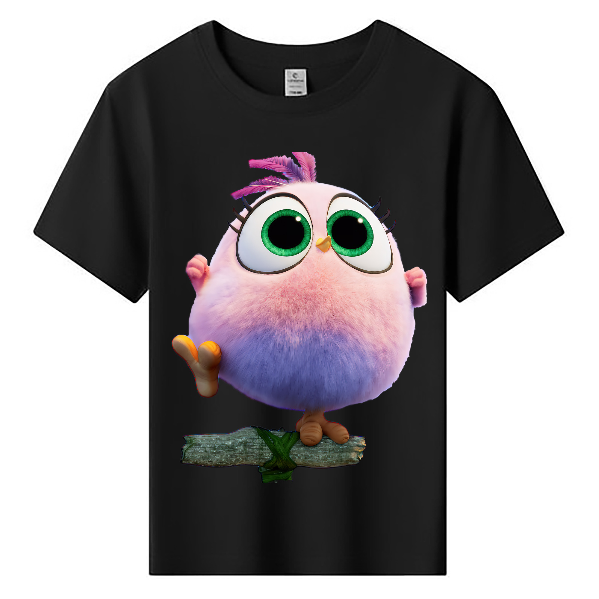 （画像用） Angry Birds アングリーバード 綿100％キッズTシャツ（フロントプリント）