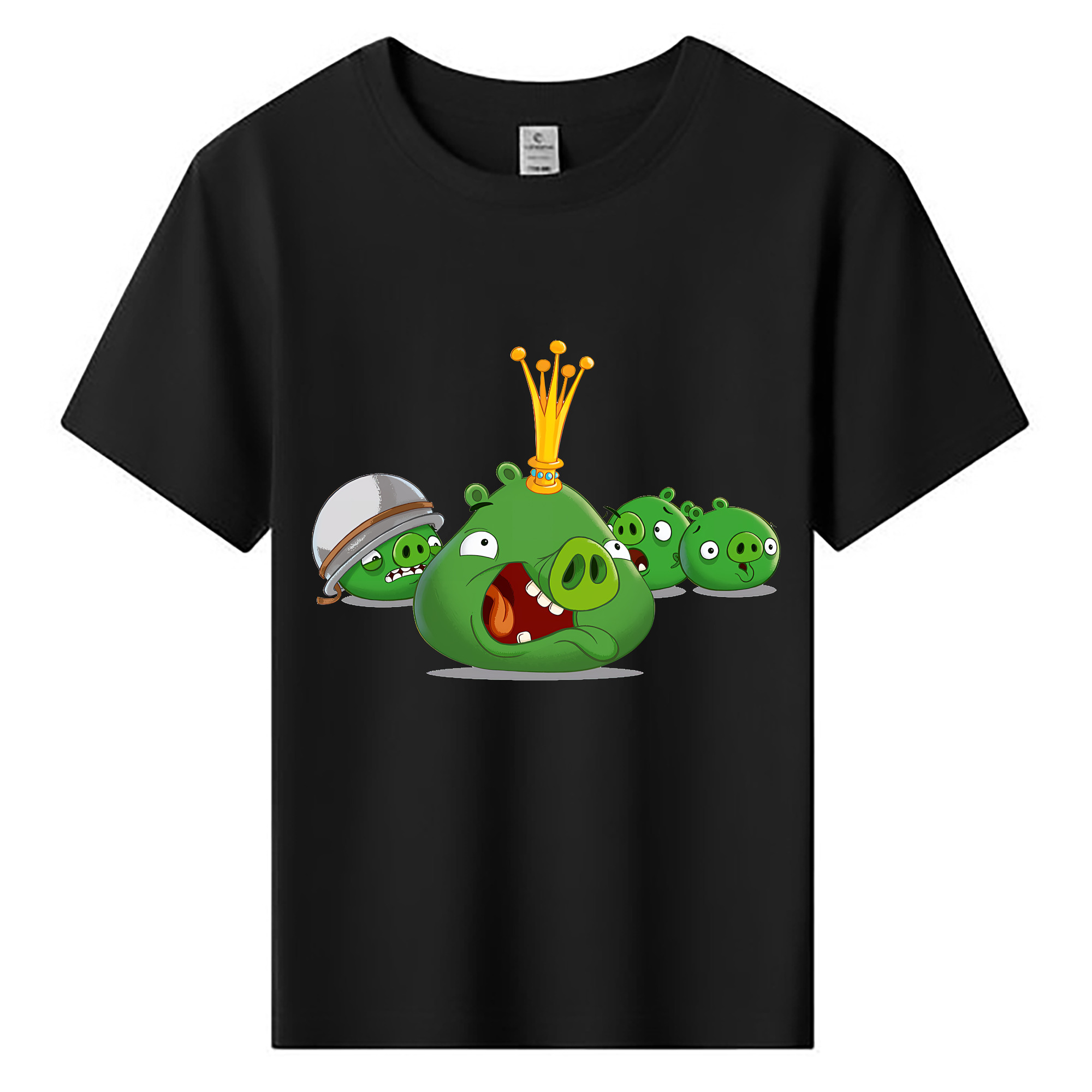 （画像用） Angry Birds アングリーバード 綿100％キッズTシャツ（フロントプリント）