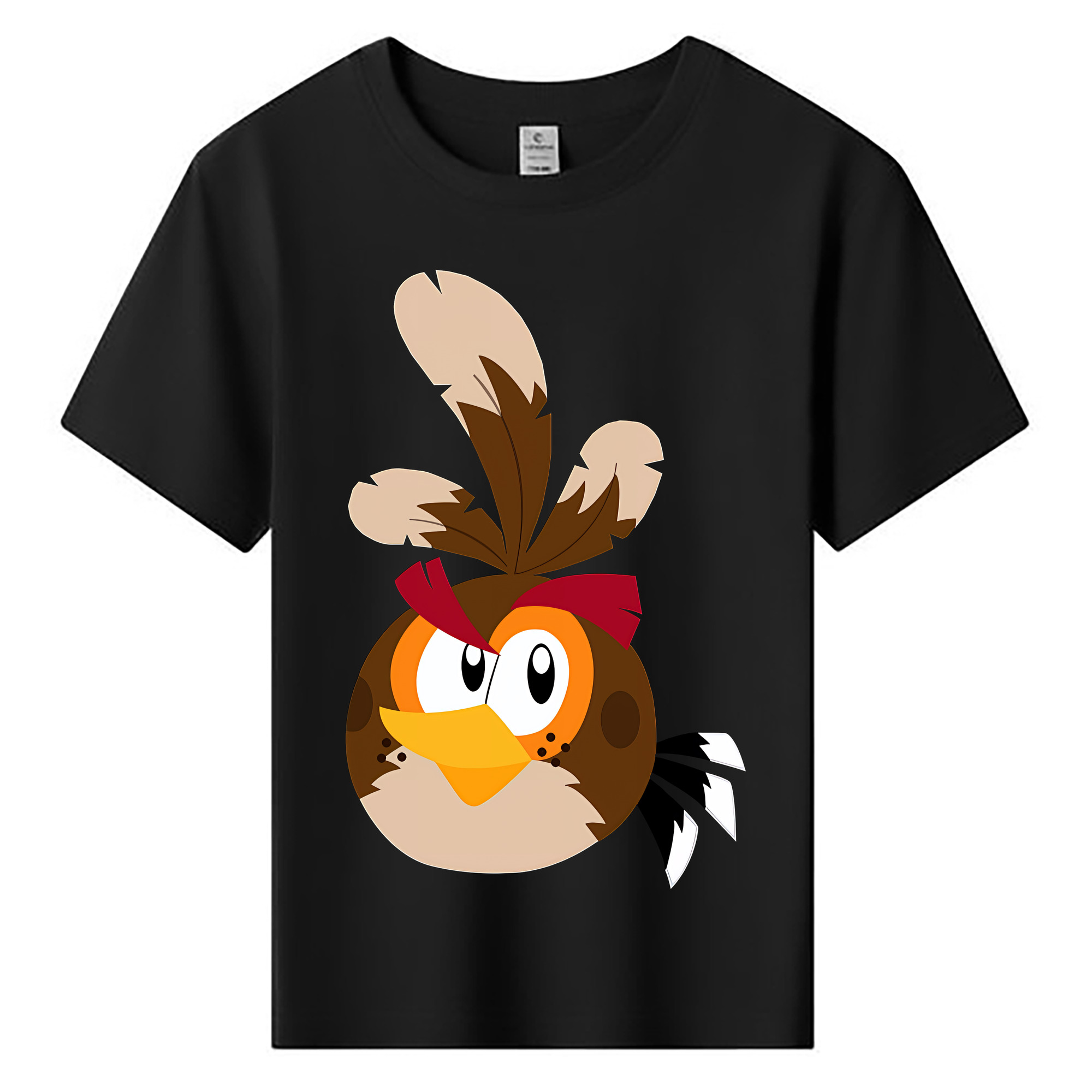 （画像用） Angry Birds アングリーバード 綿100％キッズTシャツ（フロントプリント）