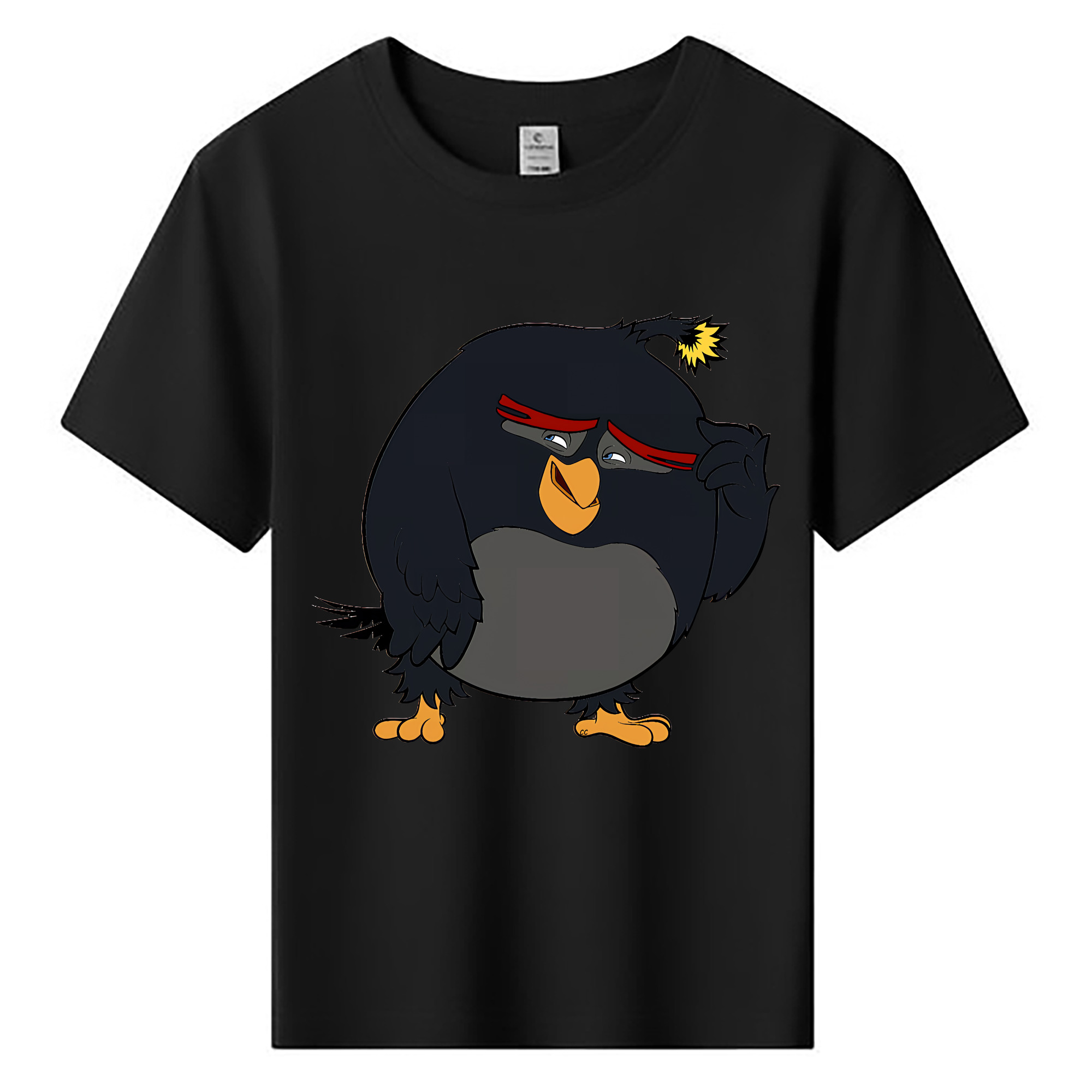 （画像用） Angry Birds アングリーバード 綿100％キッズTシャツ（フロントプリント）