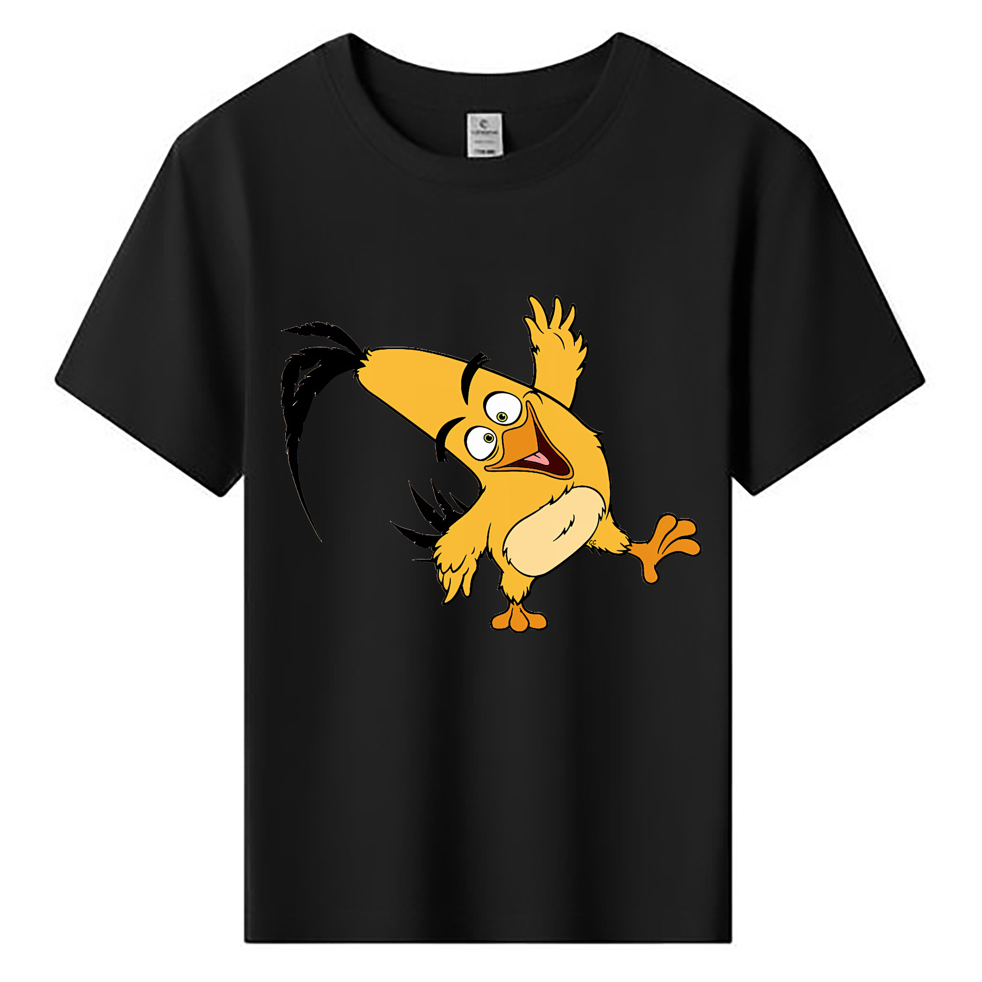 （画像用） Angry Birds アングリーバード 綿100％キッズTシャツ（フロントプリント）