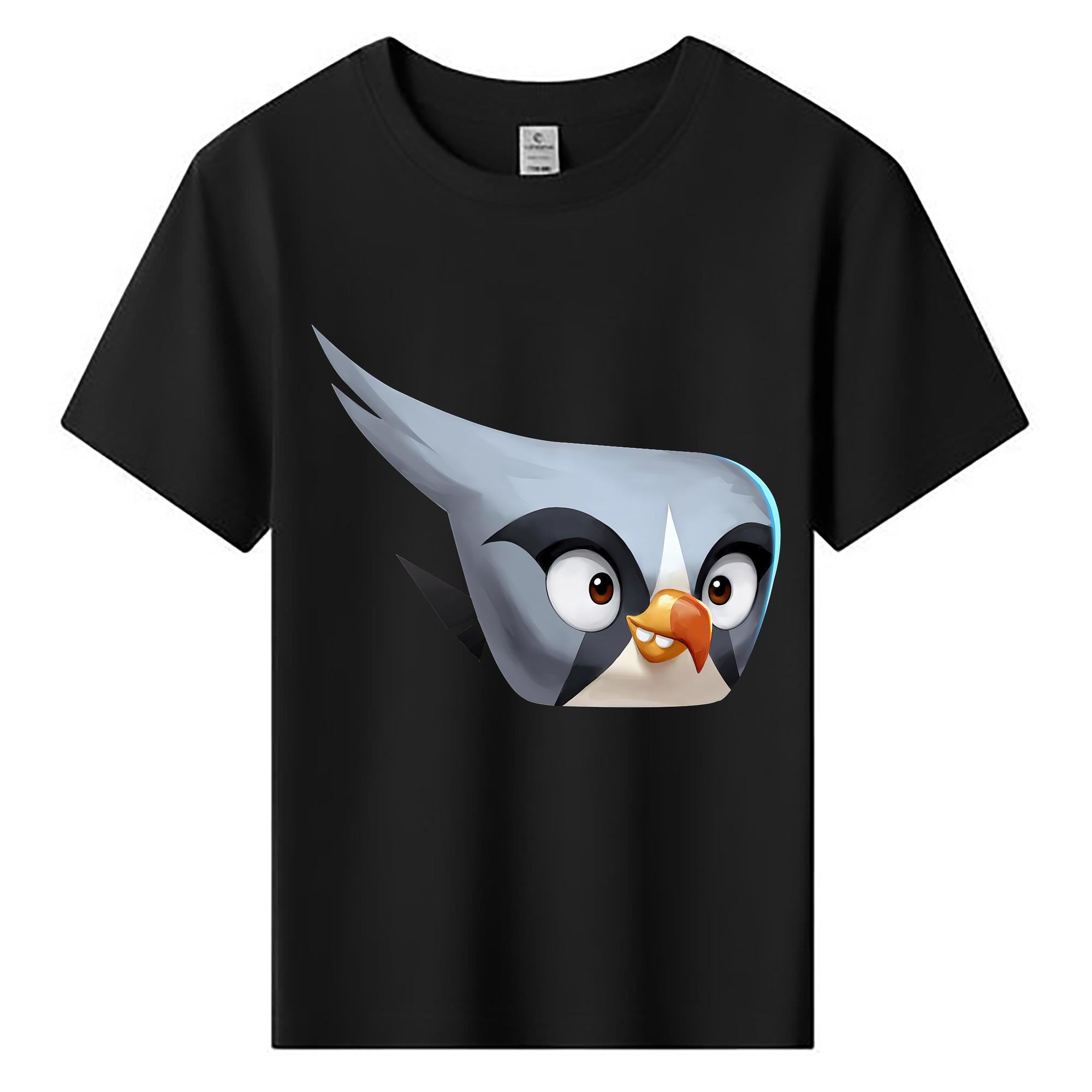 （画像用） Angry Birds アングリーバード 綿100％キッズTシャツ（フロントプリント）