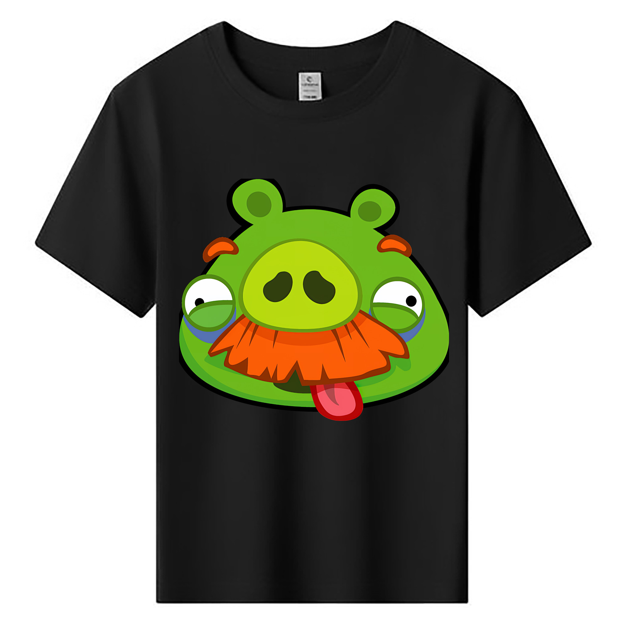 （画像用） Angry Birds アングリーバード 綿100％キッズTシャツ（フロントプリント）