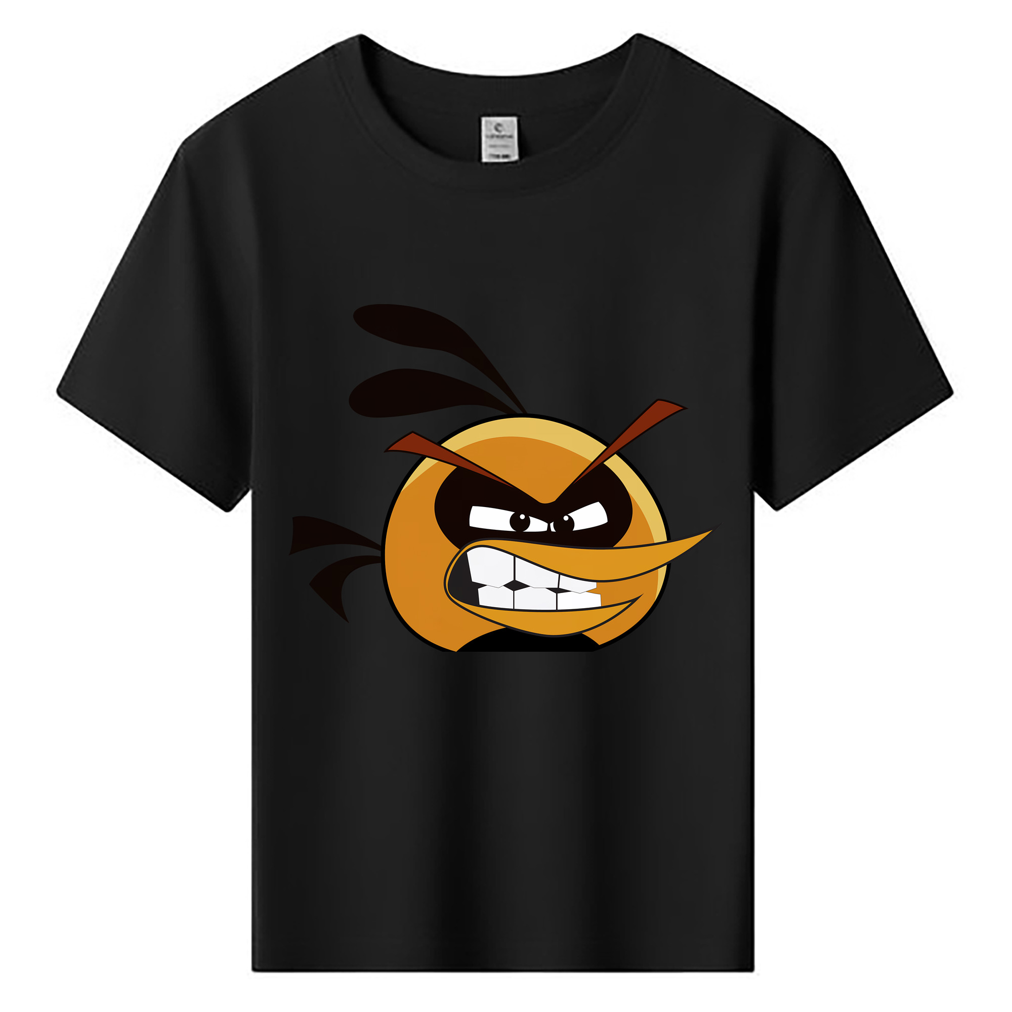 （画像用） Angry Birds アングリーバード 綿100％キッズTシャツ（フロントプリント）