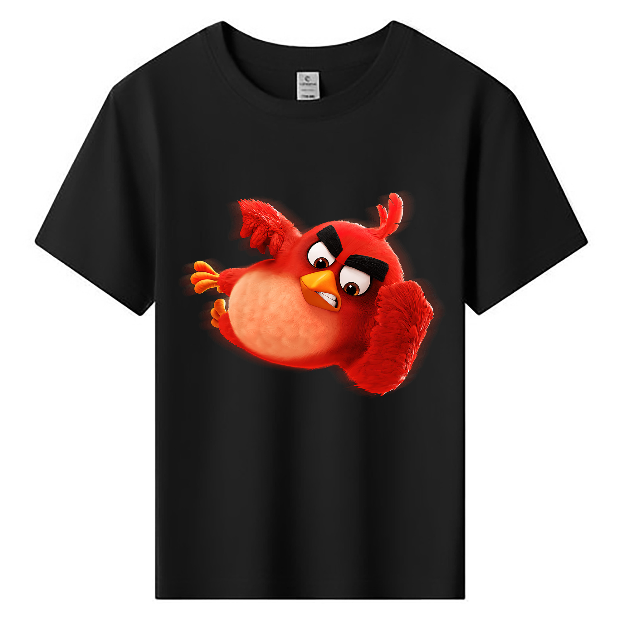 （画像用） Angry Birds アングリーバード 綿100％キッズTシャツ（フロントプリント）