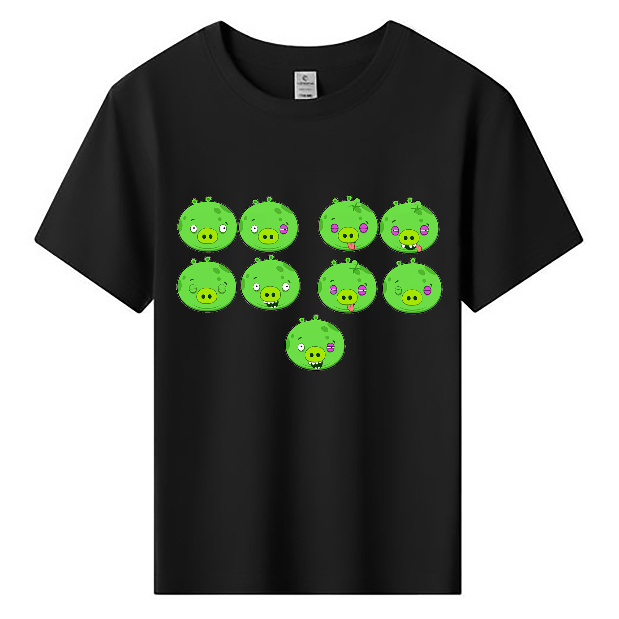 （画像用） Angry Birds アングリーバード 綿100％キッズTシャツ（フロントプリント）