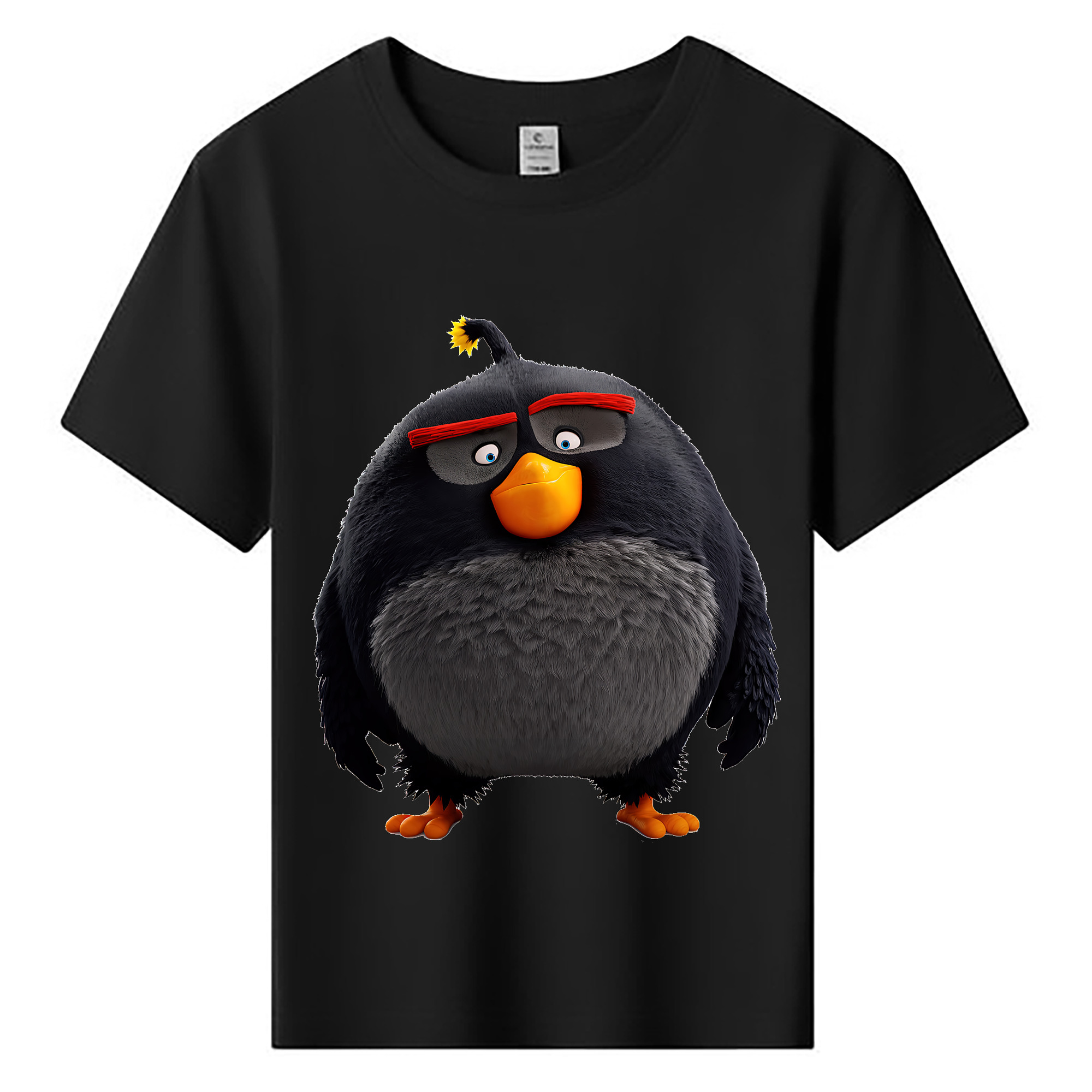 （画像用） Angry Birds アングリーバード 綿100％キッズTシャツ（フロントプリント）