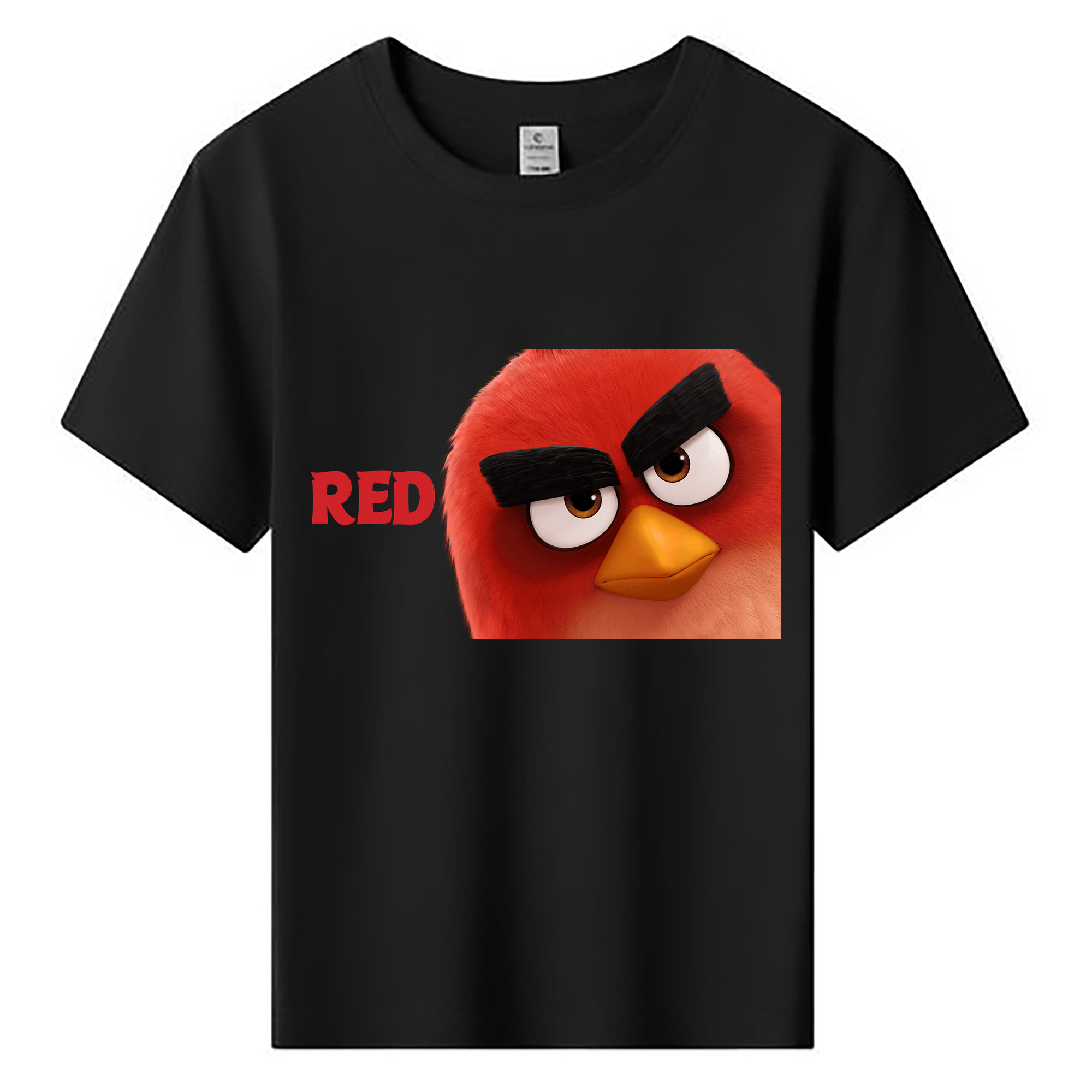 （画像用） Angry Birds アングリーバード 綿100％キッズTシャツ（フロントプリント）
