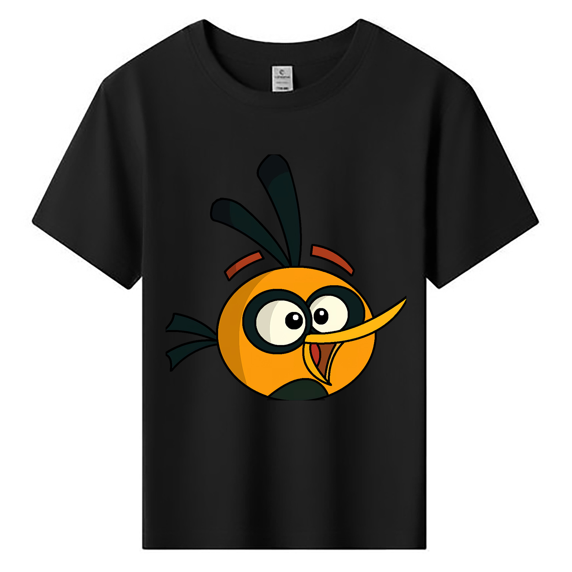 （画像用） Angry Birds アングリーバード 綿100％キッズTシャツ（フロントプリント）